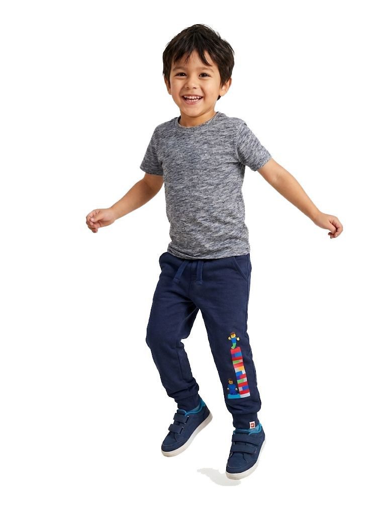 LEGO® kidswear Jogginghose LEGO® Jungen Jogginghose dunkelblau Kinder Trainingshose Gr.98-116 Kinderhose Lego Jogger dunkelblau