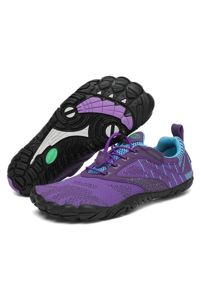 SAGUARO Free I (flexible Sohle, breite Zehenbox) violett - Damen Barfußschuh