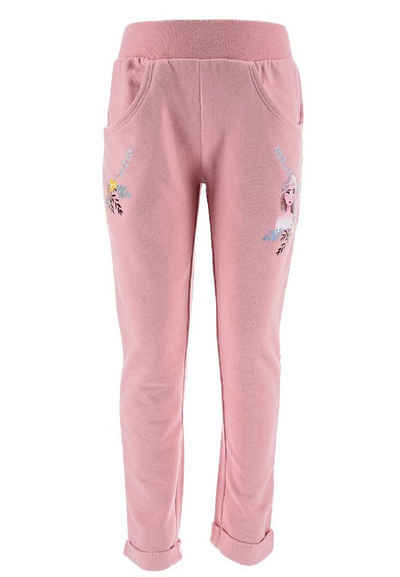 Disney Frozen Jogginghose Eiskönigin Elsa Kinder Mädchen Trainingshose Freizeithose