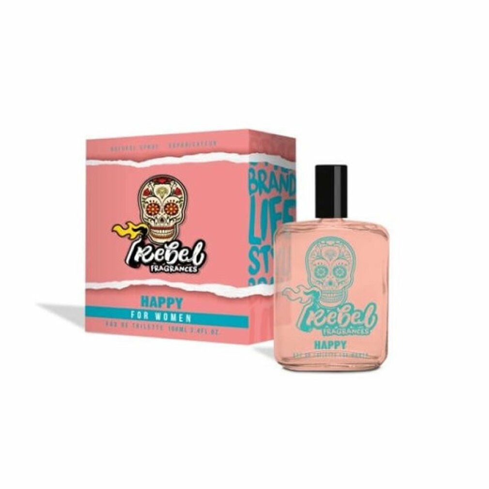 de Rebel 100ml Women Eau Love Happy Rebel Toilette Toilette De Eau