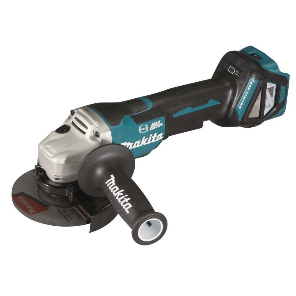 Makita Akku-Winkelschleifer DGA517Z, max. 8500 U/min, ohne Akku und  Ladegerät