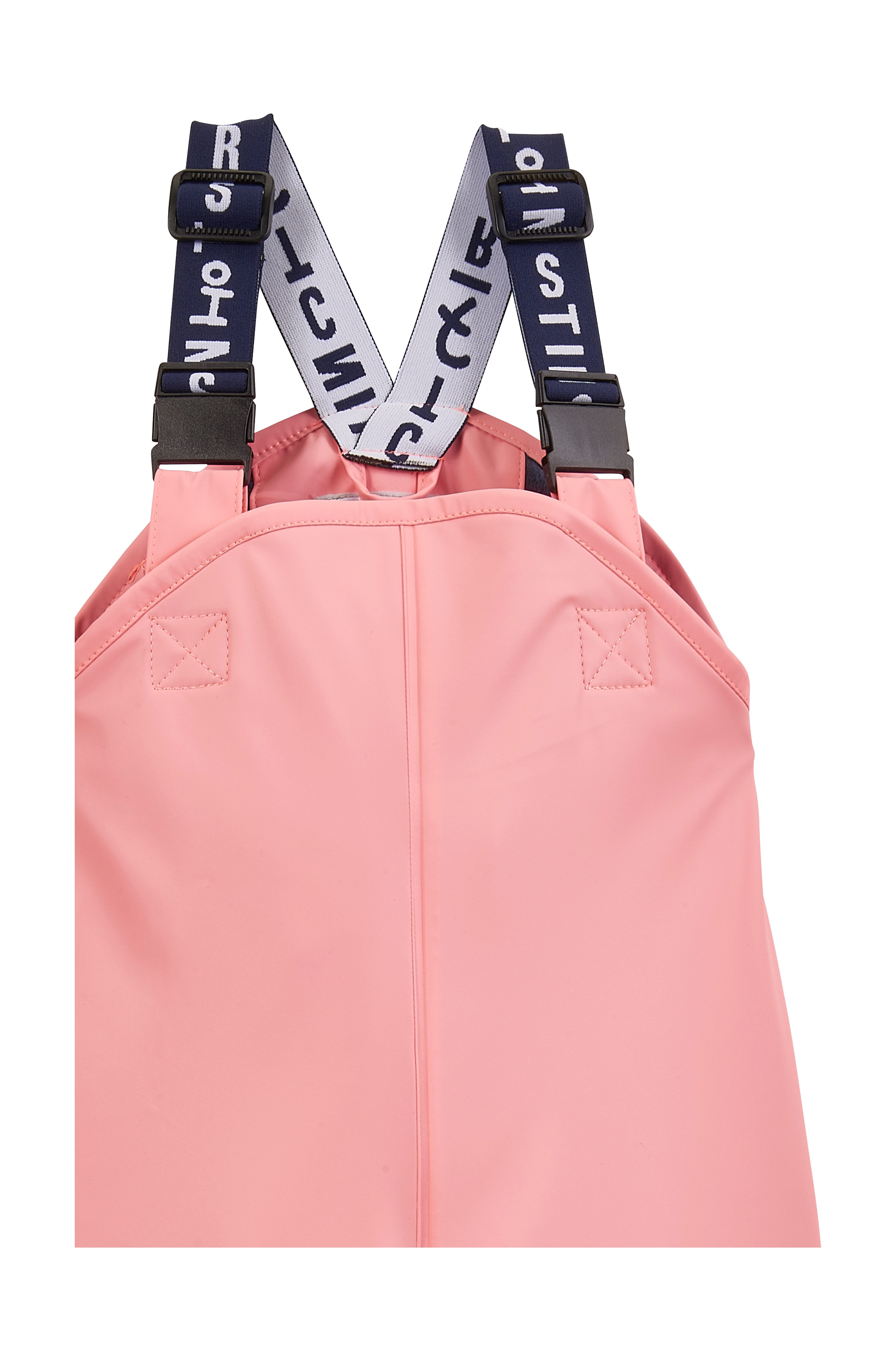first instinct by killtec Funktionshose FIOS 63 MNS PNTS Wasserdichte Regenhose, reflektierend, verstellbare Träger – Bild 3 von 5