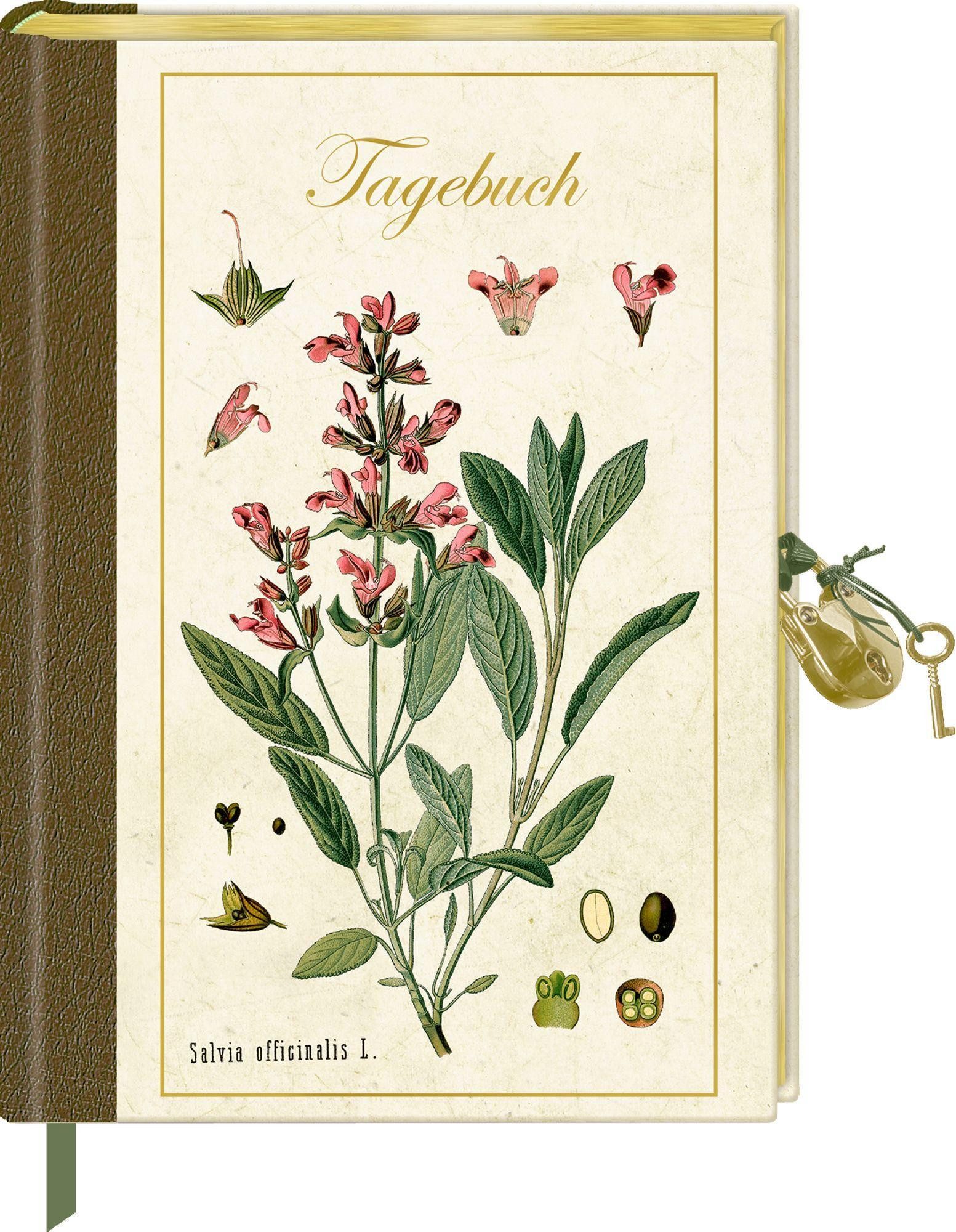 Notizbuch Tagebuch mit Schloss