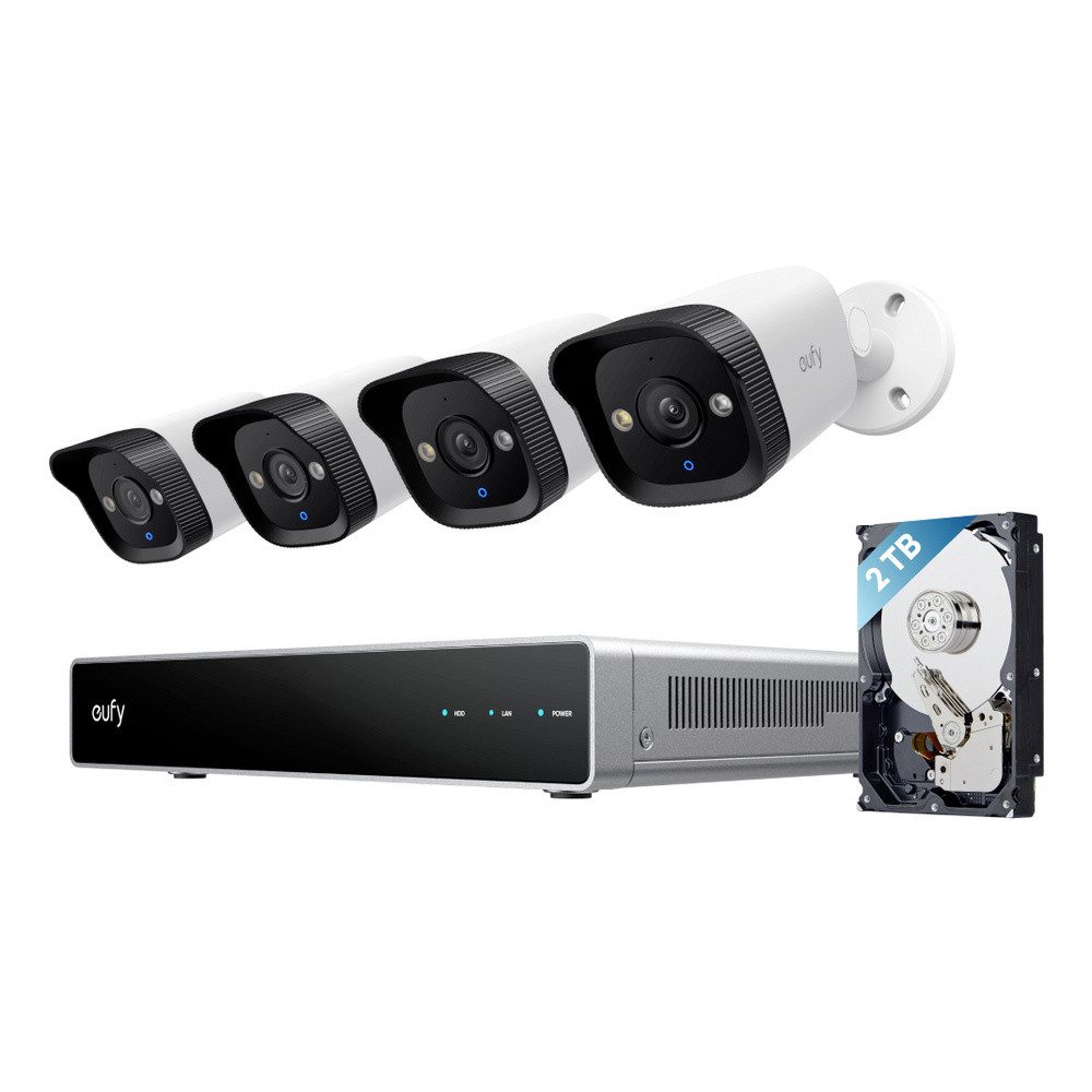 Anker eufy Überwachungskamera eufy eufy NVR Security System E40 E8P00321 IP Netzwerk-Videorecorder (E8P00321 (eufy NVR Security System E40)