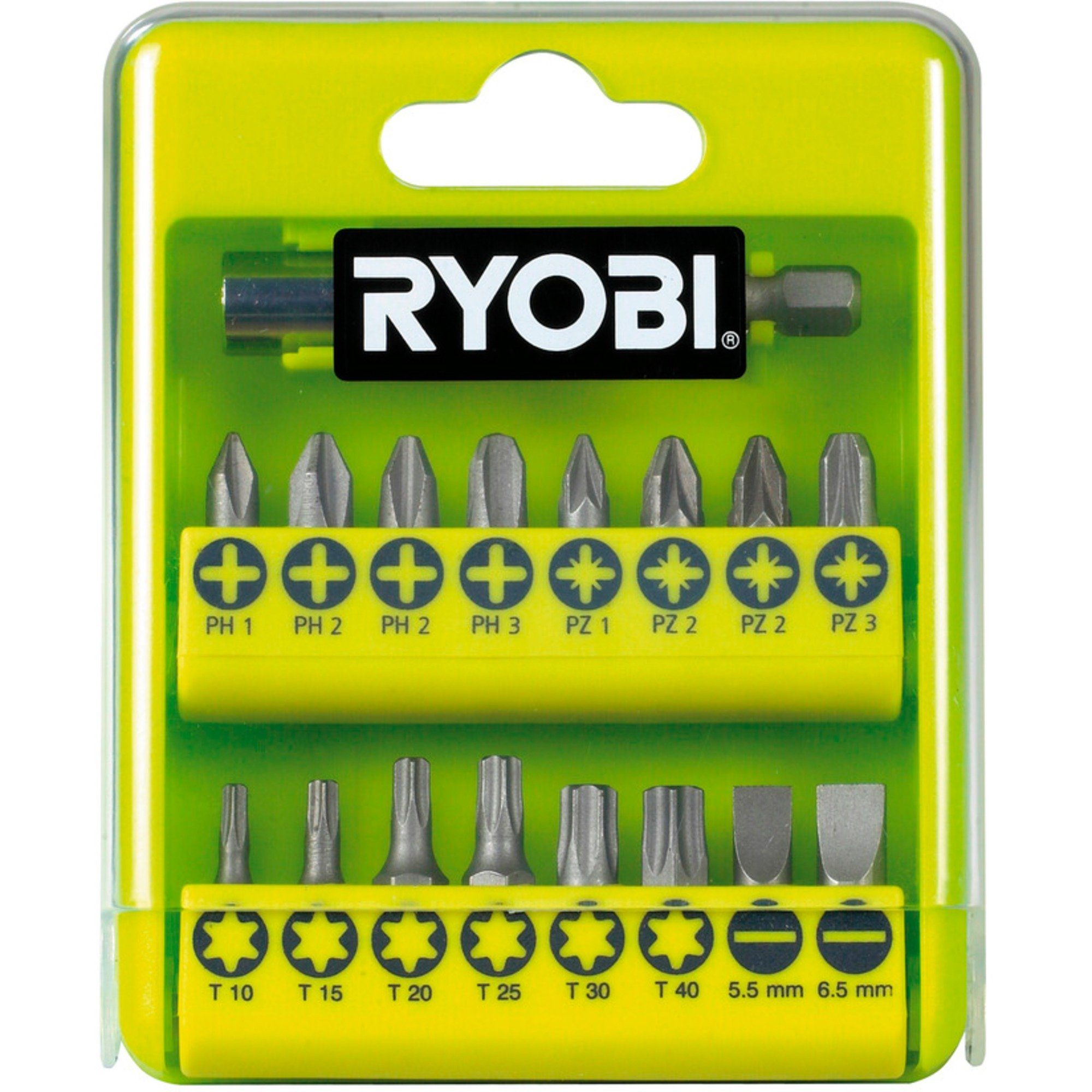 Ryobi Multitool Bitset RAK17SD, 17-teilig