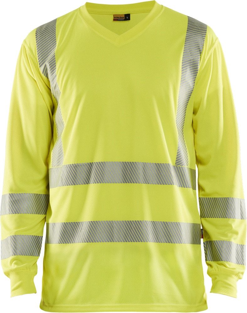 Blåkläder Warnschutz-Shirt High Vis UV Langarmshirt