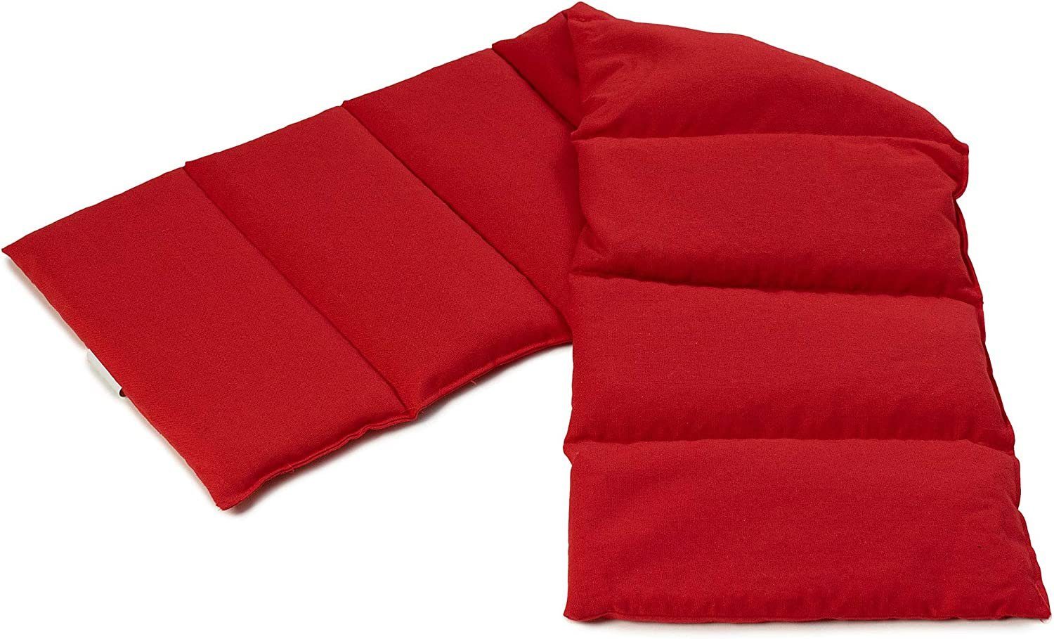 Giraffenland Wärmekissen Bio-Stoff Kirschkernkissen 8-Kammer 75x20cm - Wärmekissen Kältekissen, Wärme- (Mikrowelle/Backofen) o. Kältekissen (Kühlschrank/Gefriertruhe)