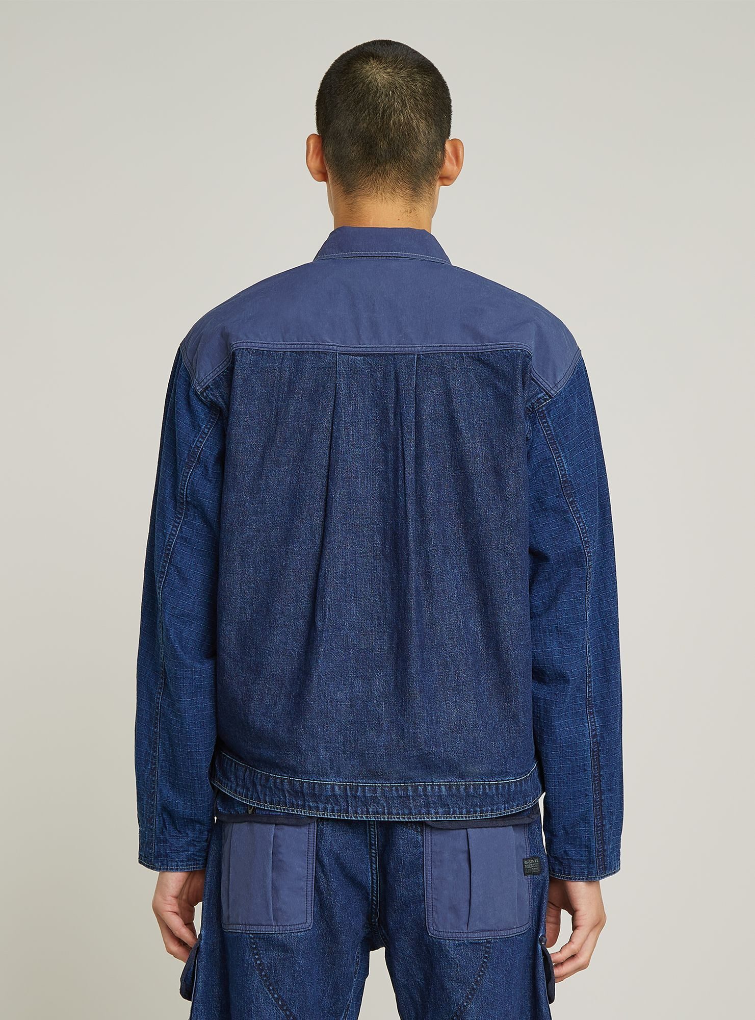 G-STAR Jeansjacke Mixed Coach Zip Jacke