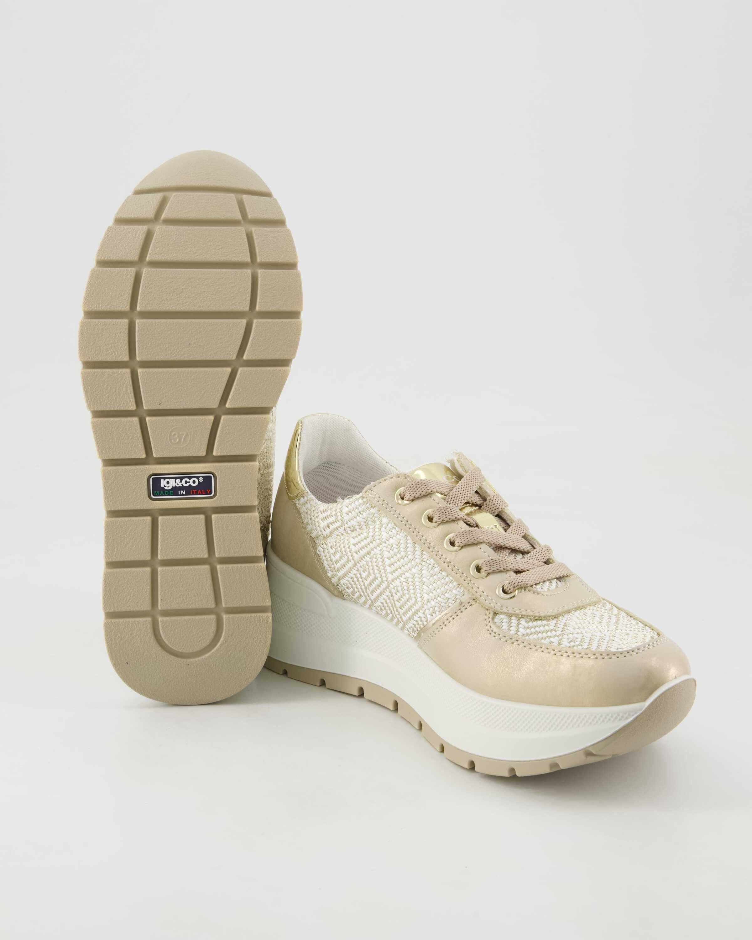 IGI & CO DKO 76613 Sneaker Obermaterial: Leder und Sonstiges Material