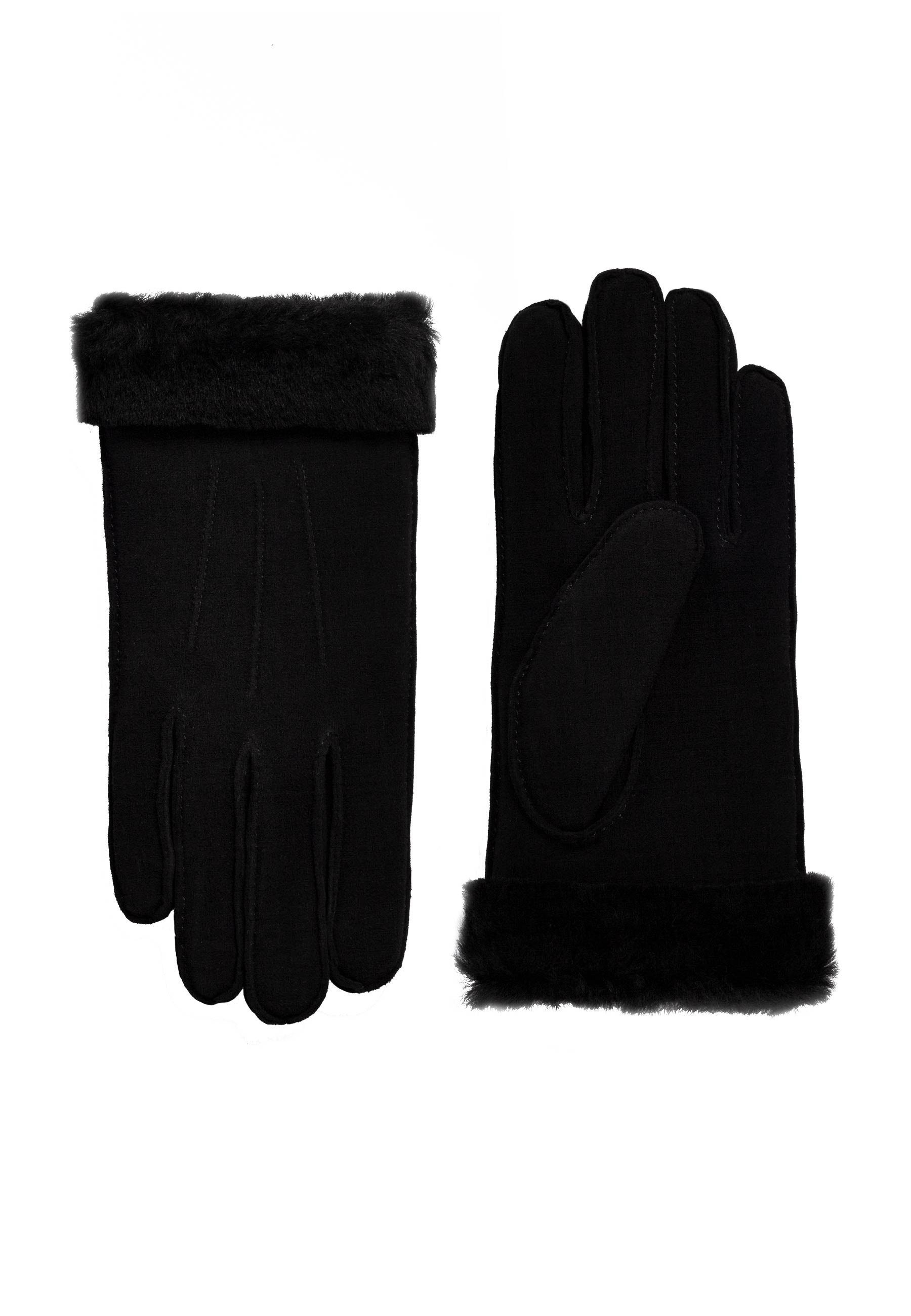 ok Gloves Lederhandschuhe Damenhandschuh Zora black 001