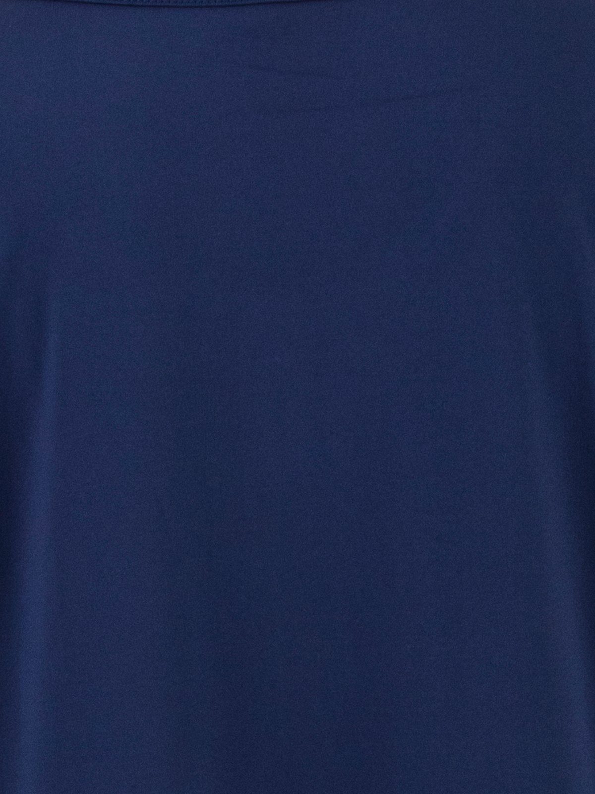 zeitlos Nachthemd Nachthemd navy Raffung - Langarm Uni