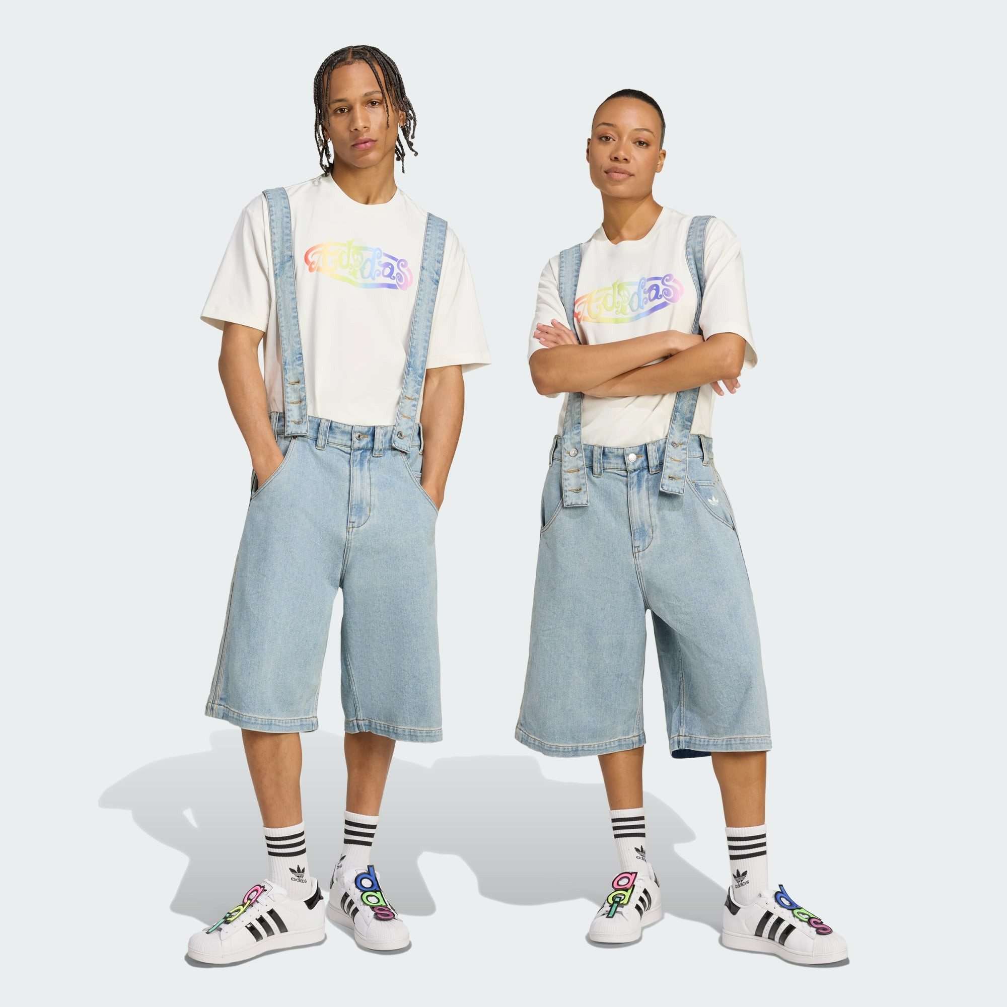 adidas Originals Latzhose ADIDAS X JEREMY SCOTT DENIM LATZHOSE (1-tlg) günstig online kaufen