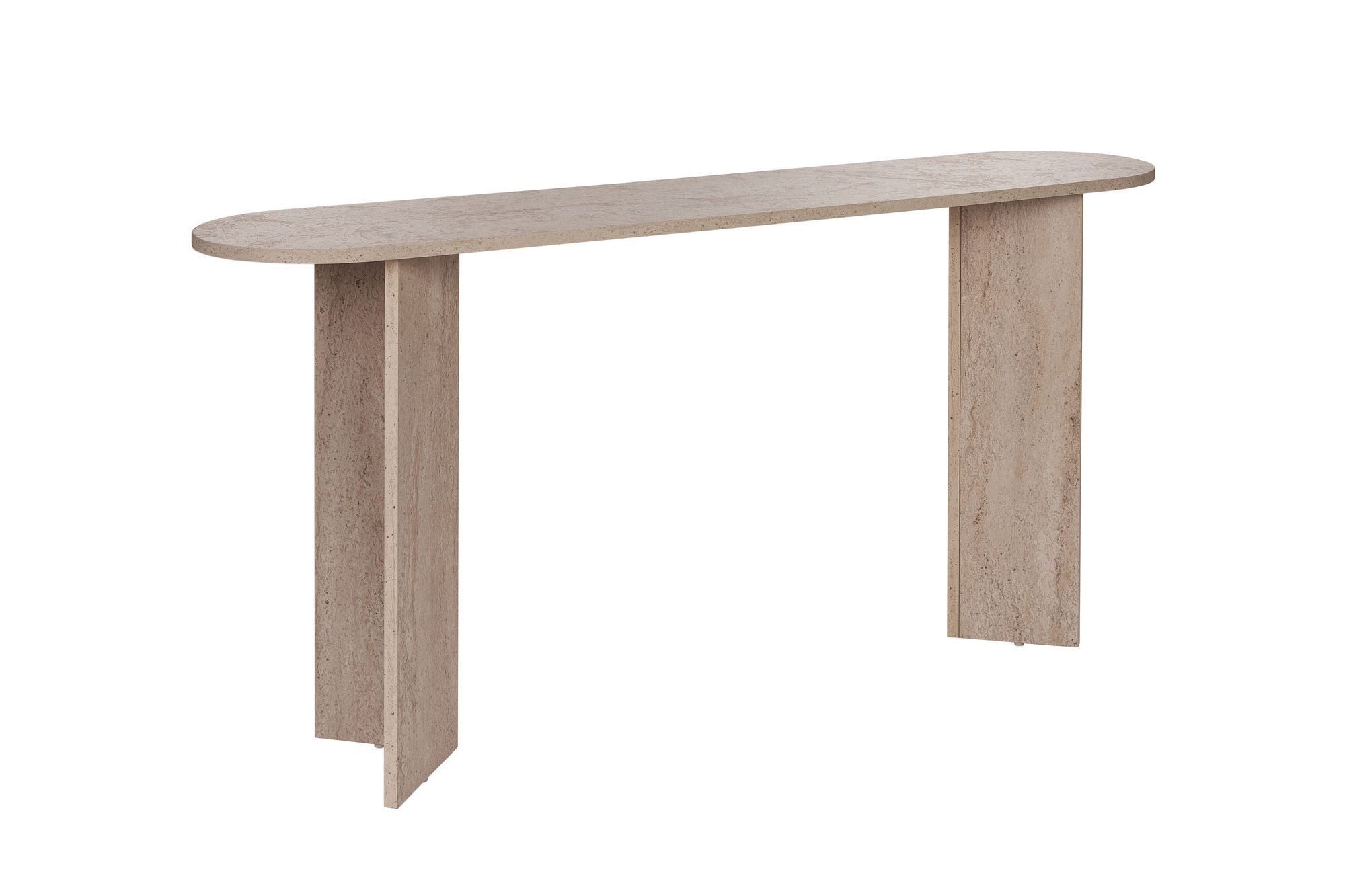 Skye Decor Konsolentisch Sira (Packing, 1 Tisch), 150 cm x 75 cm x 35 cm, 100% melaminbeschichtete
