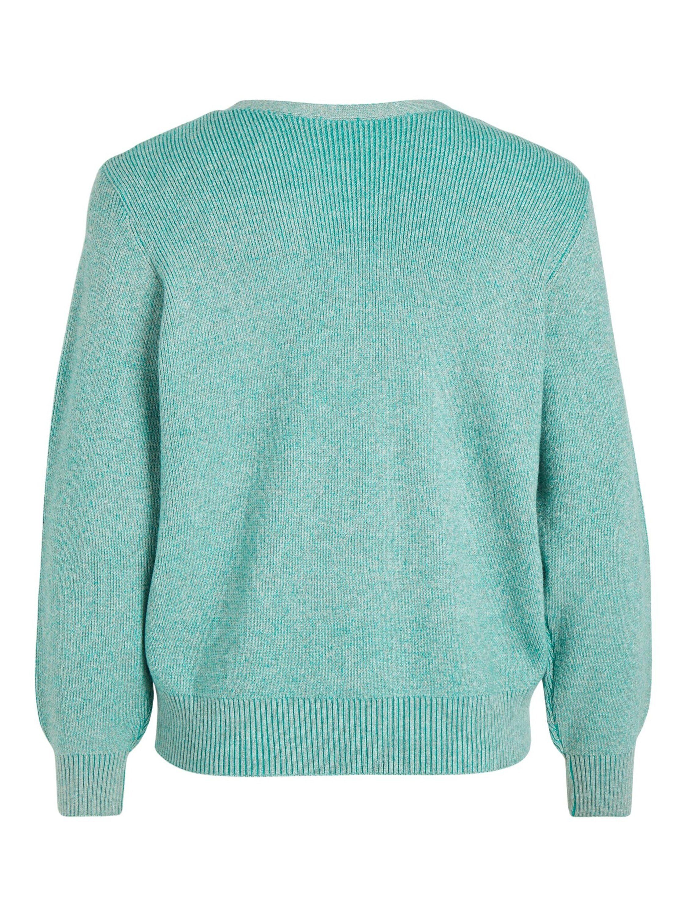 Vila Strickpullover IRIL (1-tlg) Plain/ohne Details
