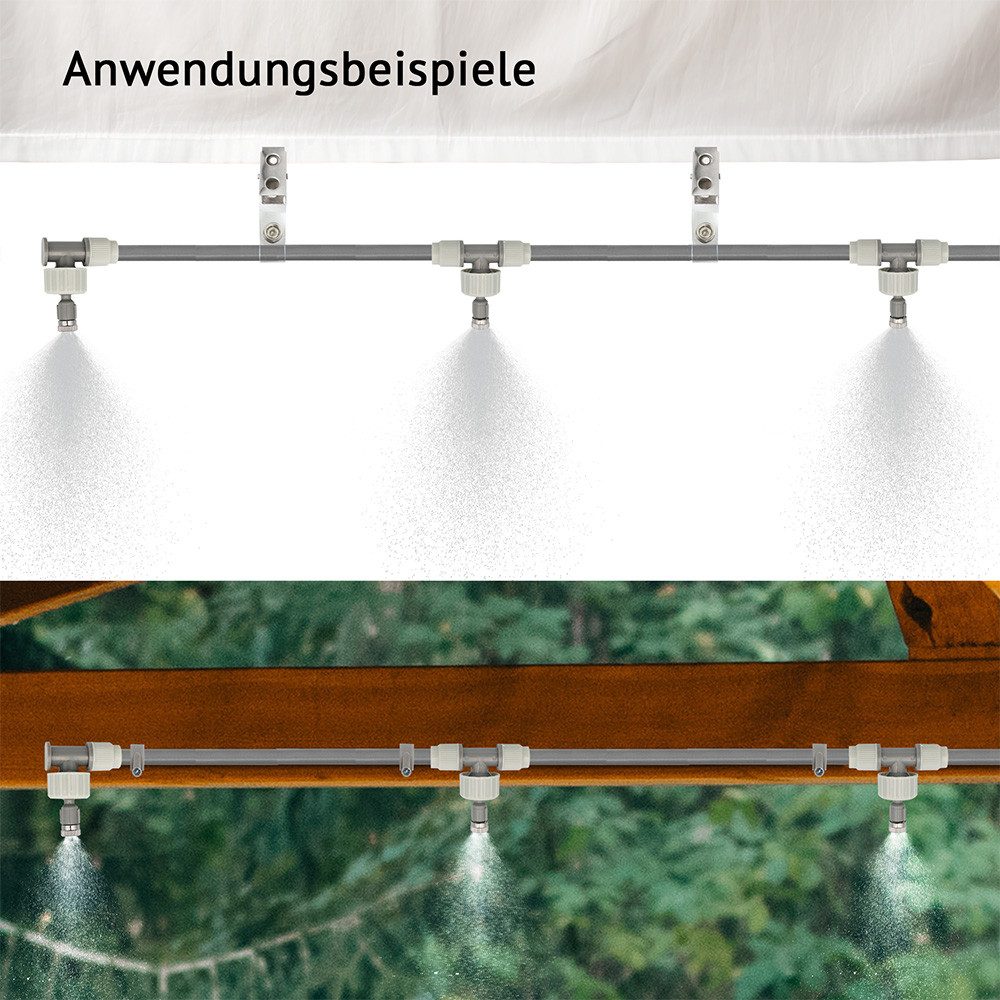 Bradas Flächenregner Sprühnebel Set 15m Bradas WHITE LINE