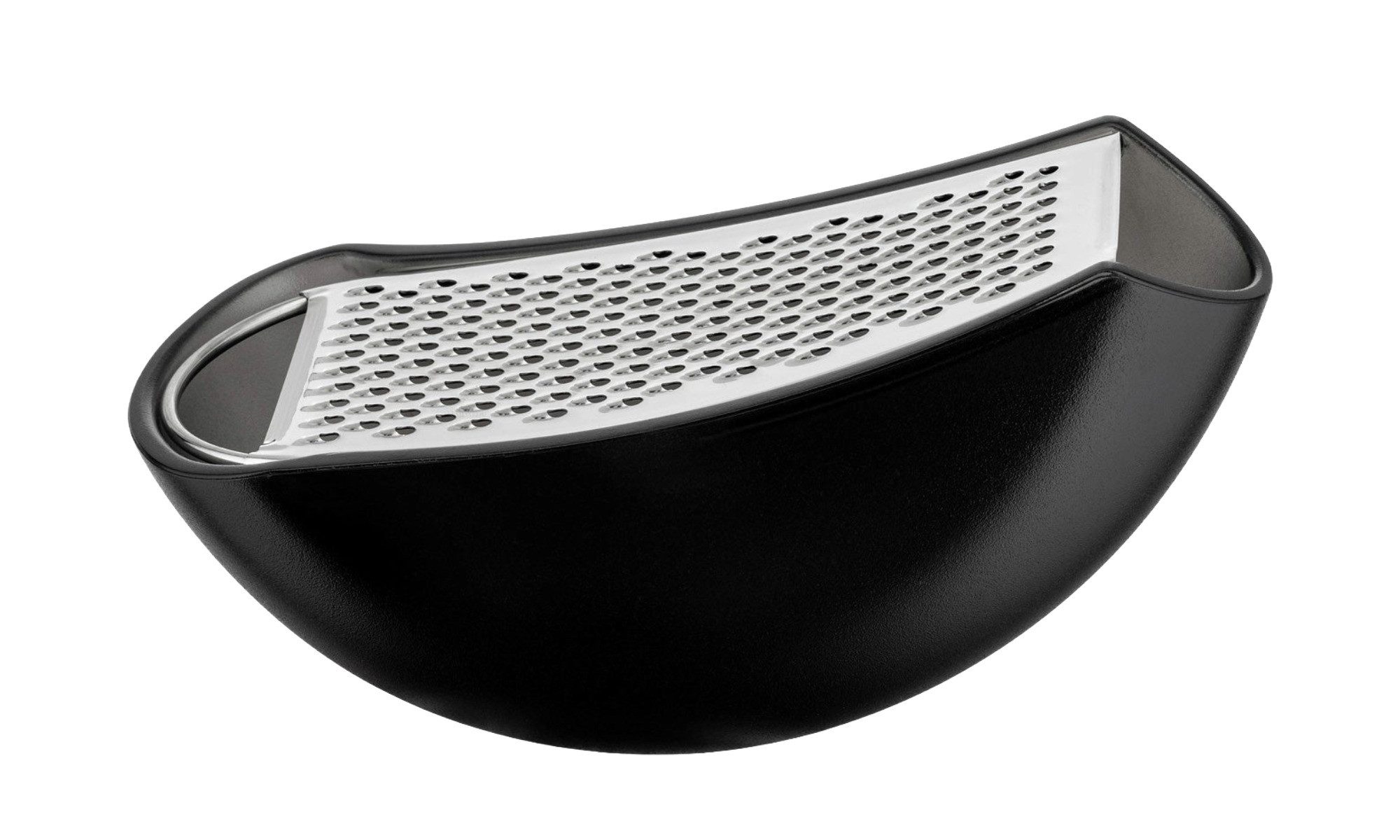 Käsereibe Alessi Parmenide Reibe mit Käsedose