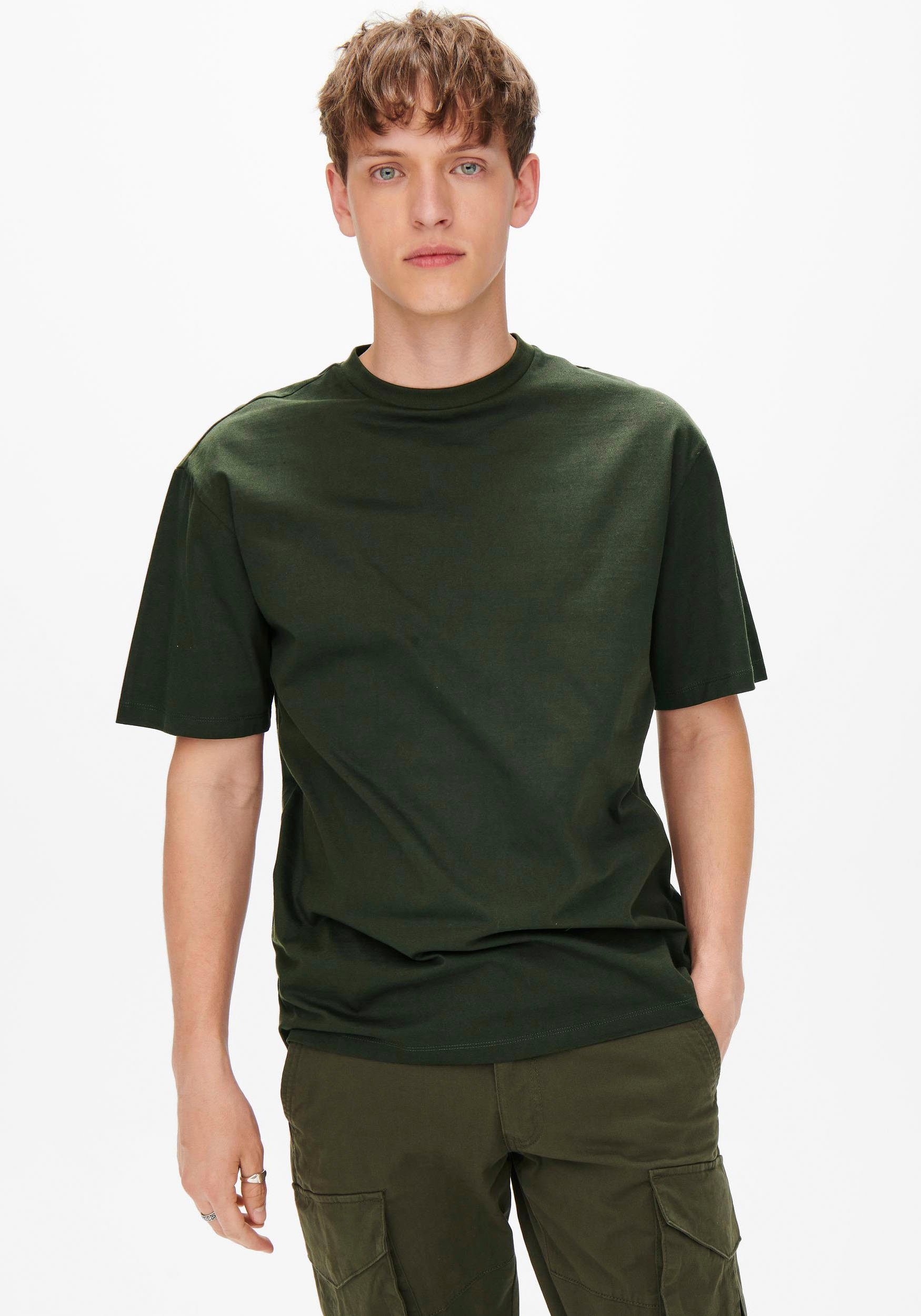 ONLY & SONS T-Shirt ONSFRED LIFE RLX SS TEE NOOS. Reduzierter Preis € 14,99. Unverbindliche Preisempfehlung € 19,99