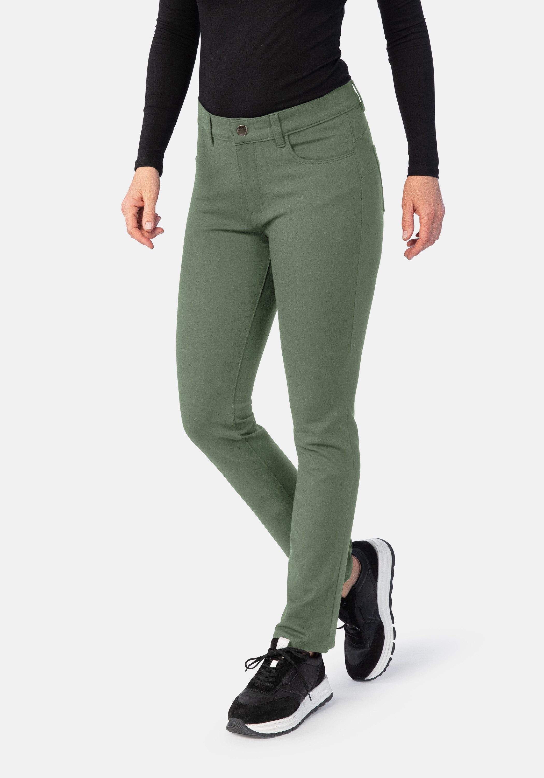 STOOKER WOMEN 5-Pocket-Hose Milano Jersey Magic Shape Fit Casual Twill Colo günstig online kaufen