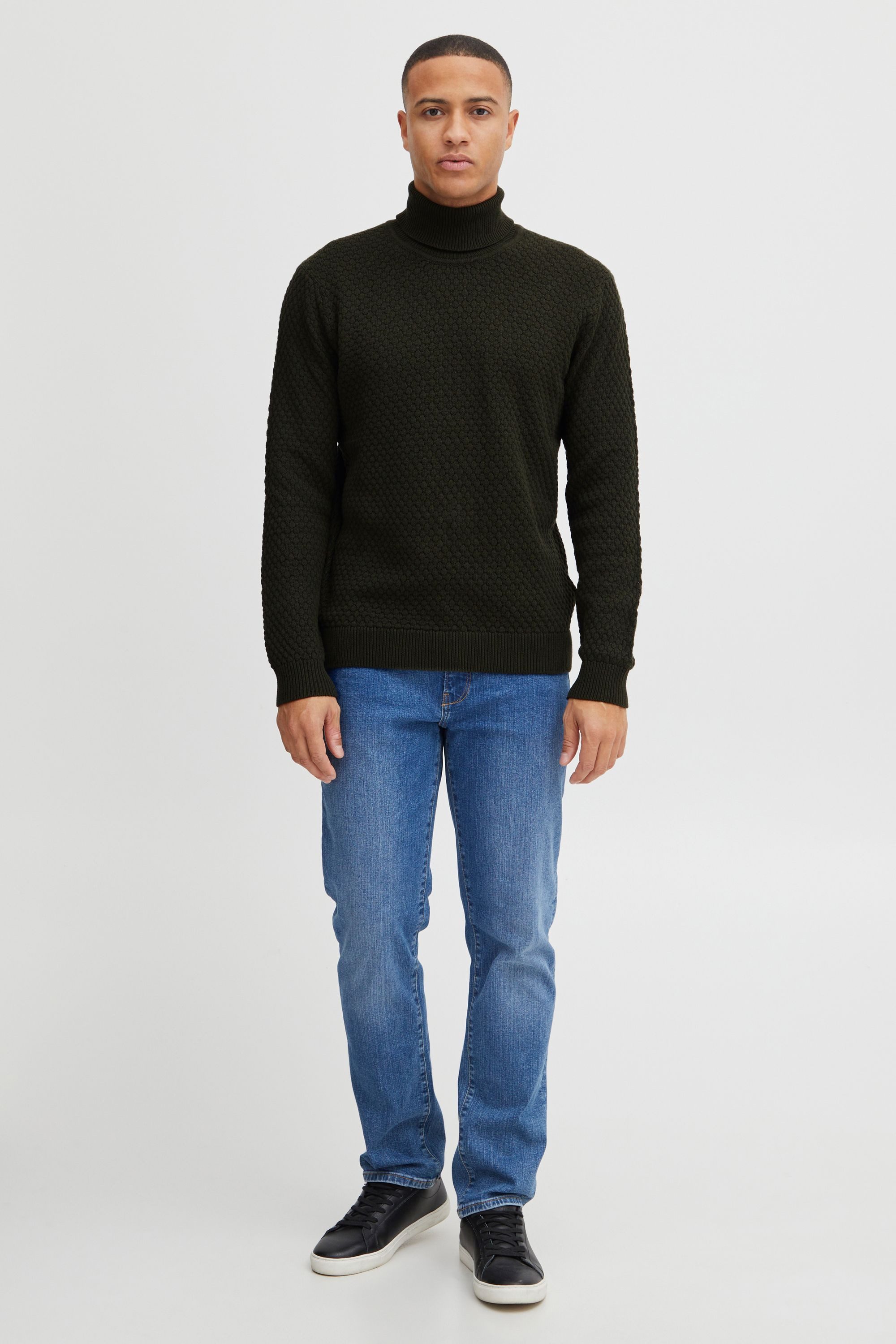 !Solid Rollkragenpullover SDClive RN Modischer Pullover günstig online kaufen