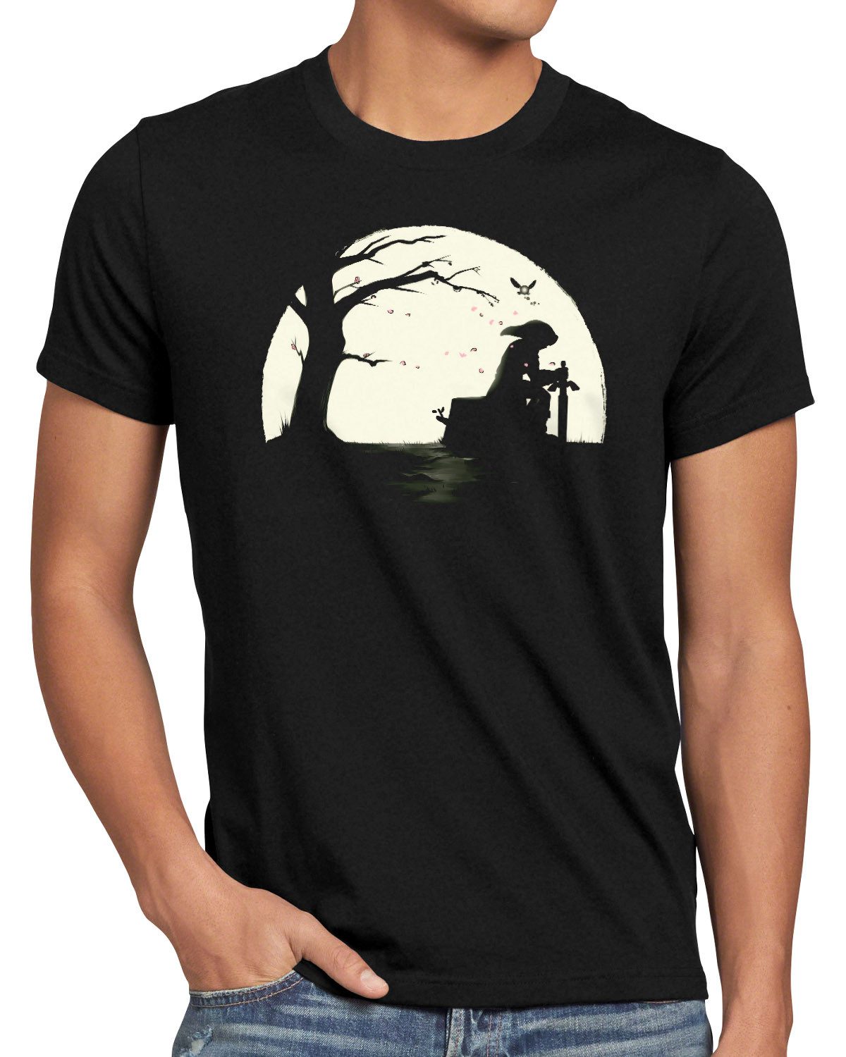 style3 T-Shirt zelda link hyrule triforce ocarina majora windwaker breath tears totk