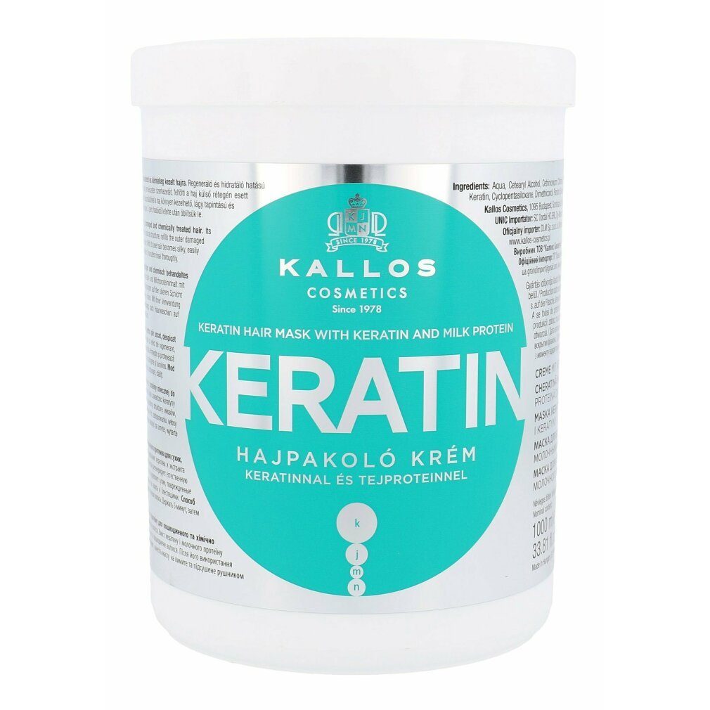 Kallos Cosmetics Haarkur Kallos Keratin Haar Maske