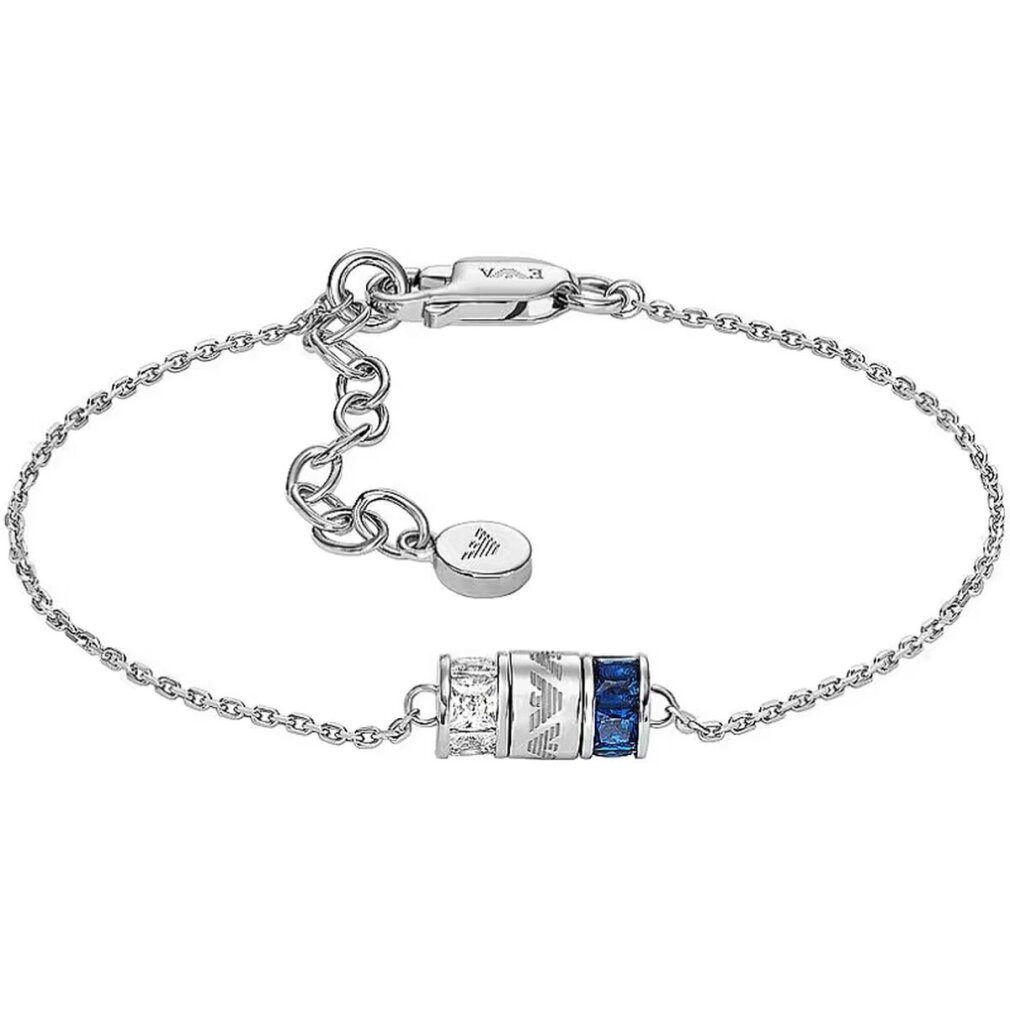 Emporio Armani Armband Zeitloses Silberarmband mit Zirkonen EG3580040