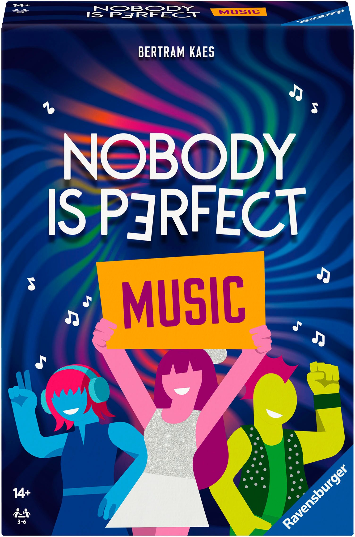 Ravensburger Spiel Nobody is perfect - Music Edition, Gesellschaftsspiel, Made in Europe
