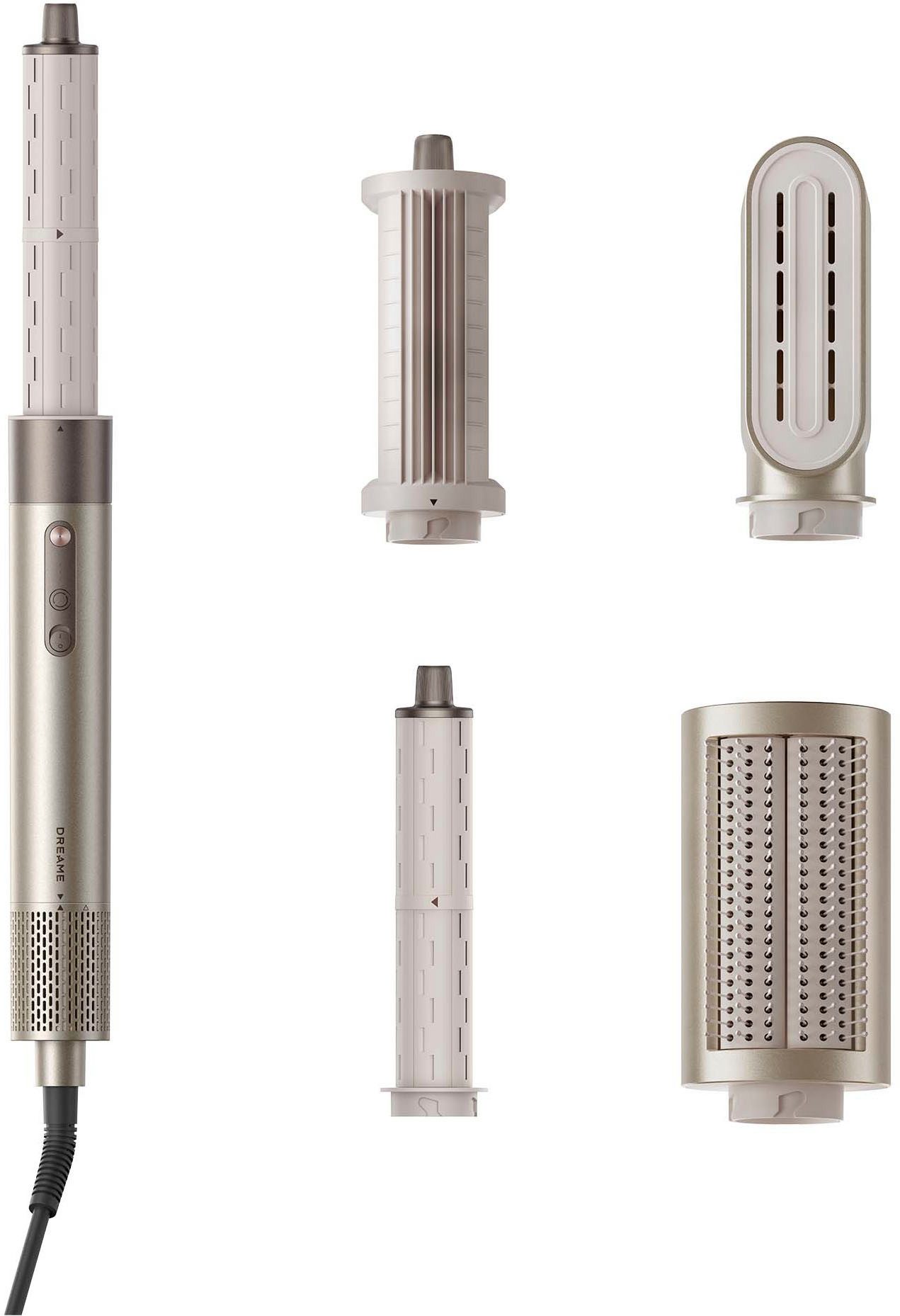 Dreame Multihaarstyler AirStyle Shine, 1.200 Watt, 5 Aufsätze, Temperaturüberwachung