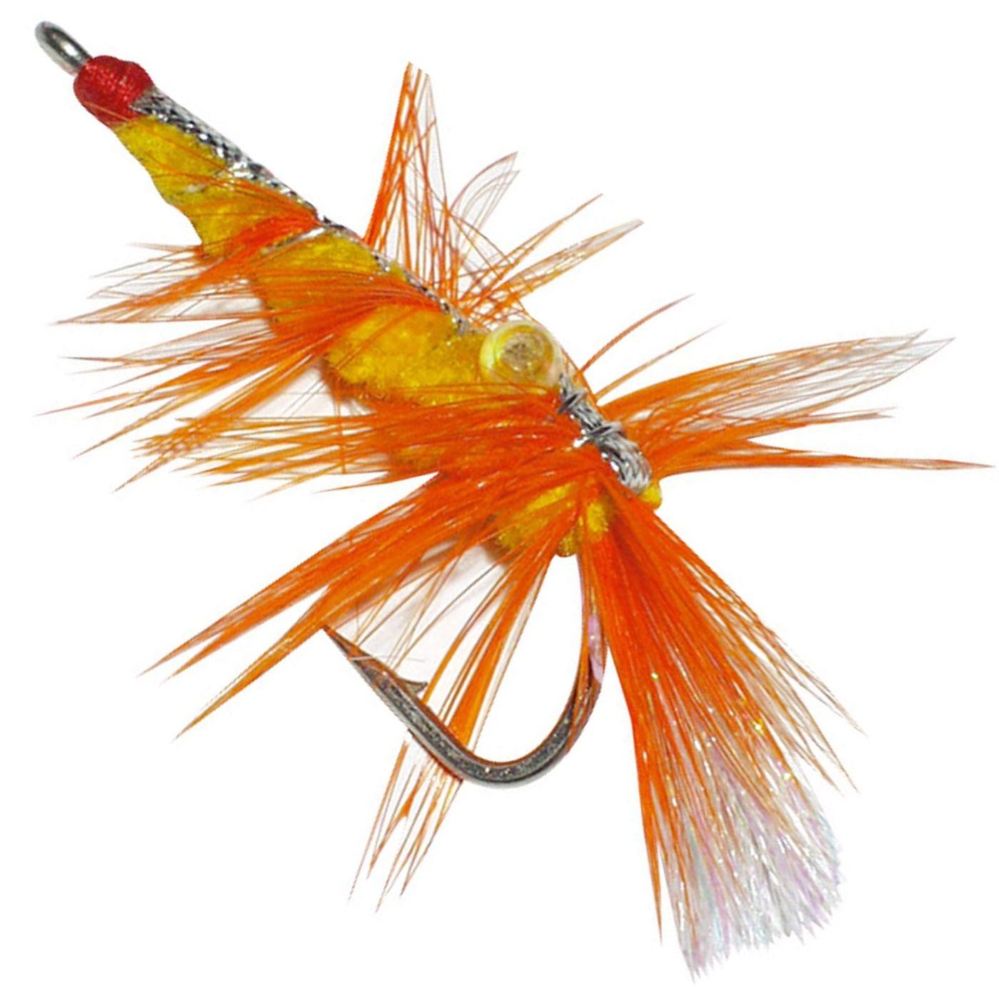 Kunstköder Dieter Eisele Dorschfliege orange