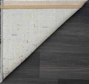 Teppich Osaka, Home affaire, rechteckig, Höhe: 12 mm, Kurzflor, moderner Designerteppich, eleganter Glanz, Marmor-Optik
