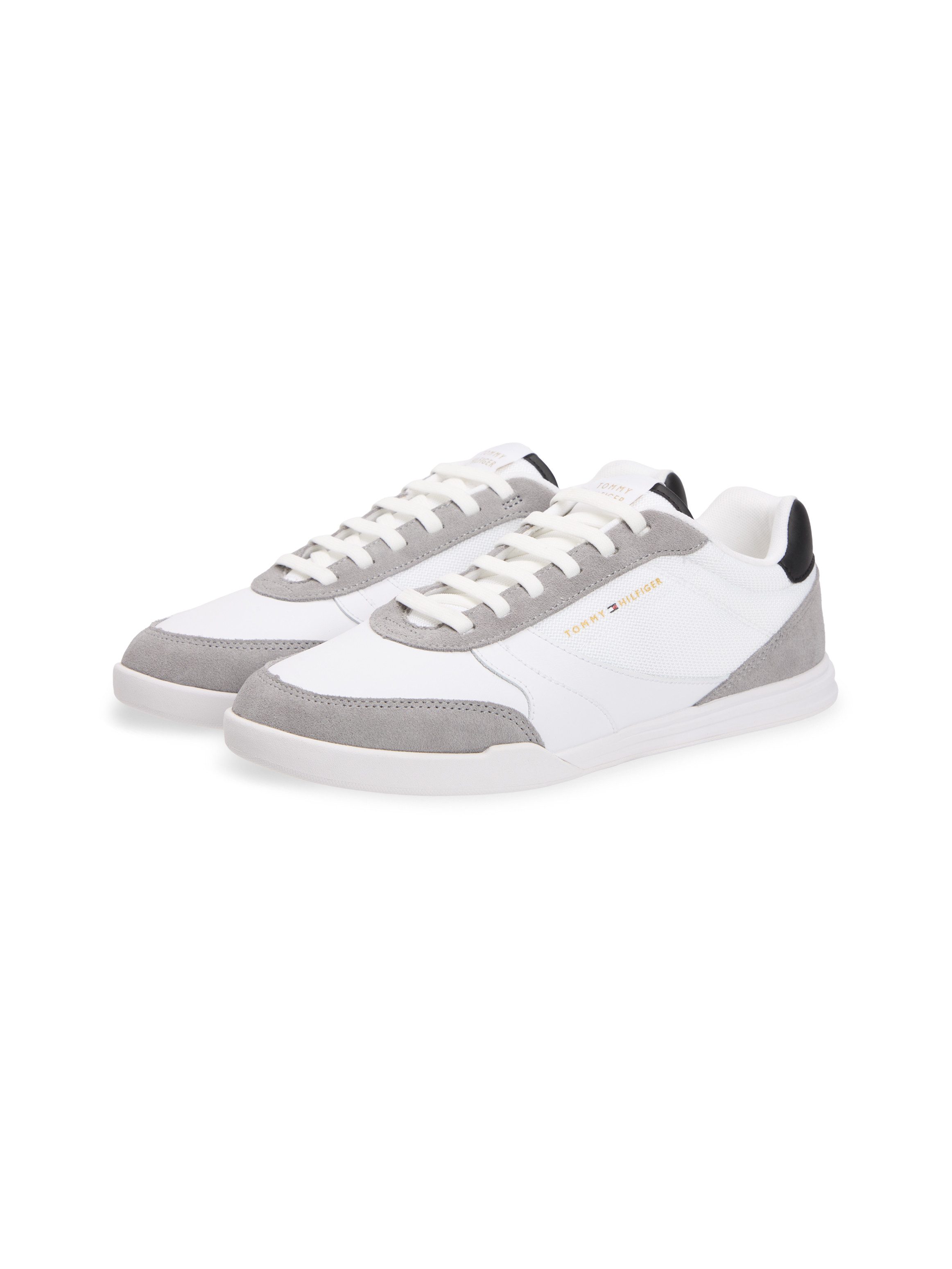 Tommy Hilfiger LOPRO LTH MIX RWB Slip-On Sneaker Freizeitschuh, Halbschuh, Schlüpfschuh mit Kontrastbesatz an der Ferse