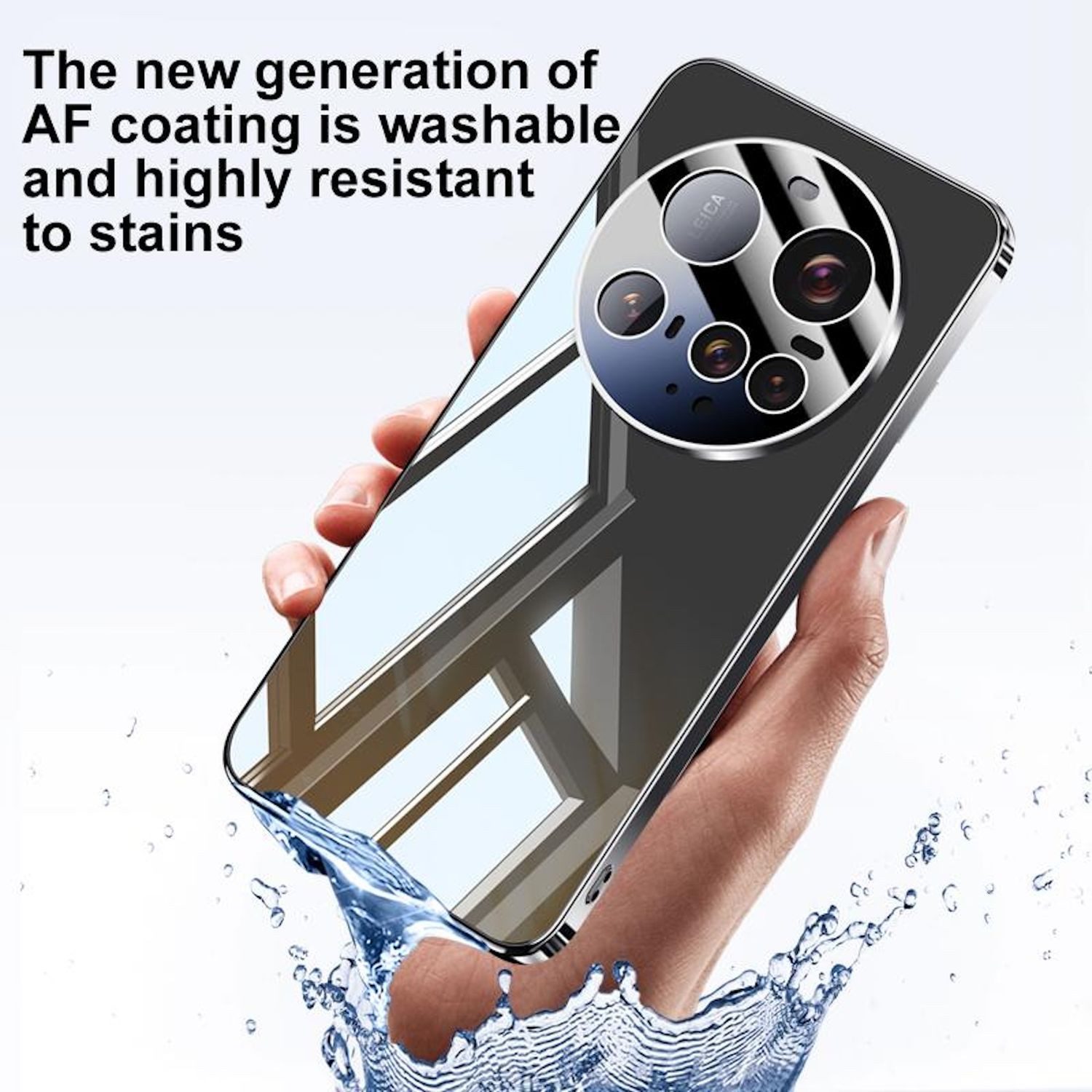 Wigento Handyhülle Für Xiaomi 15 Ultra Electroplated Crystal Design Schutz Hülle Grün, Spiegelnde Hülle mit Kameraabdeckung