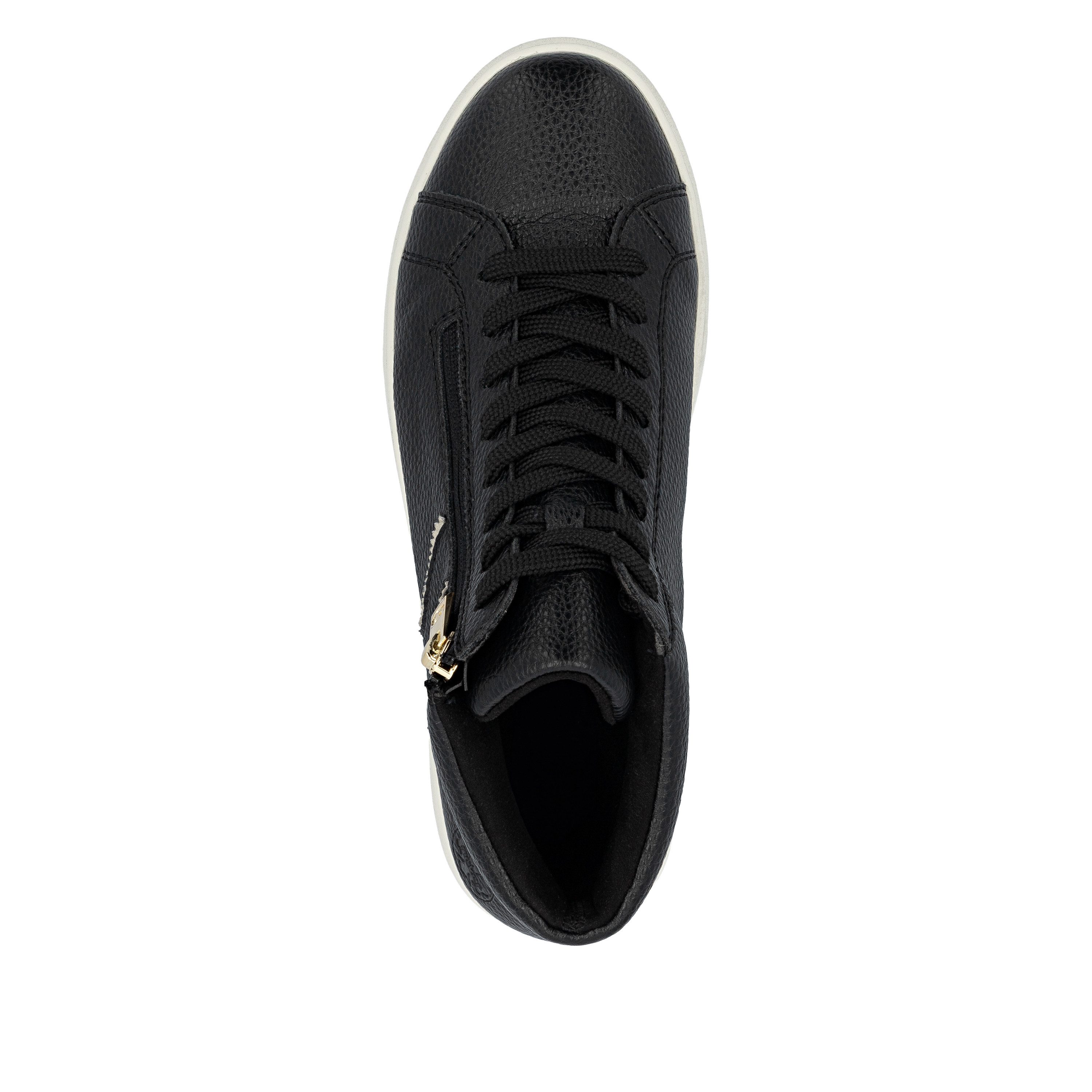 Rieker Plateausneaker Stiefelette, Boots, High Top Sneaker mit seitlichem Reißverschluss