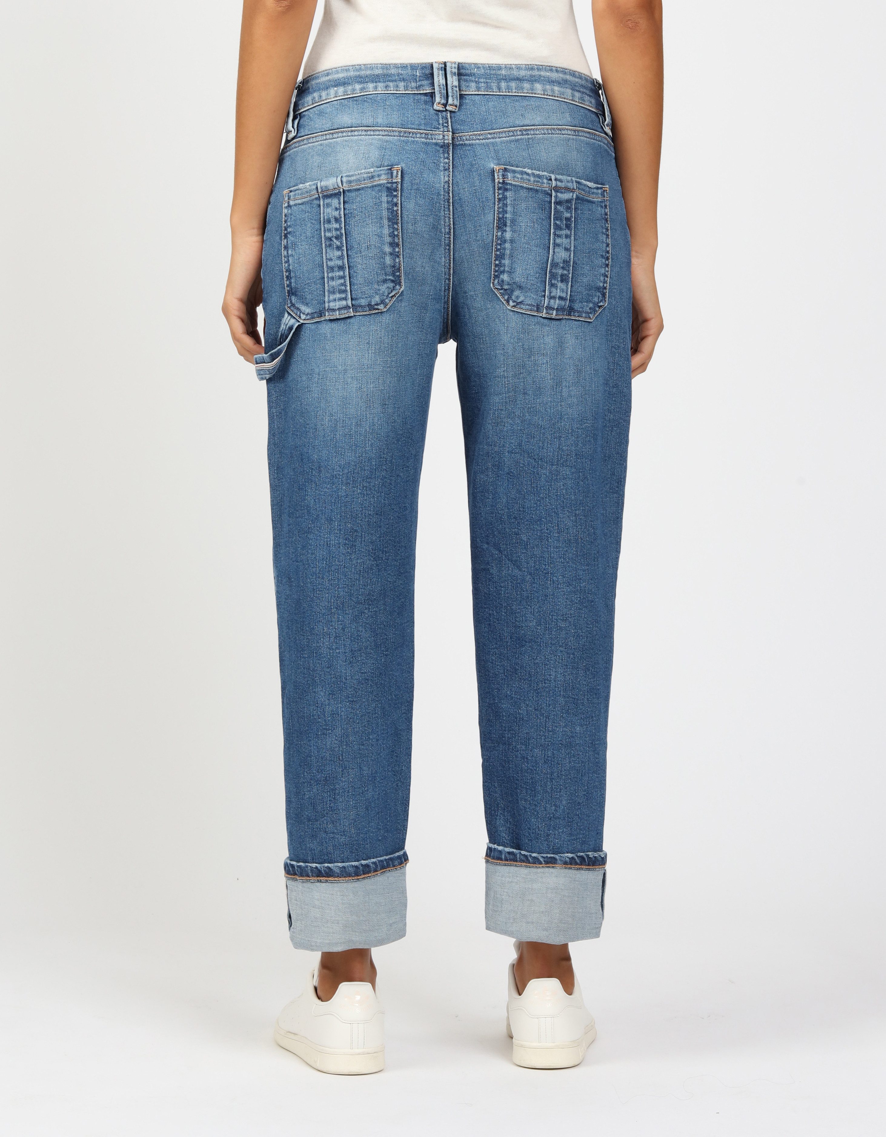 GANG Straight-Jeans 94THELMA WORKER mit aufgesetzten günstig online kaufen
