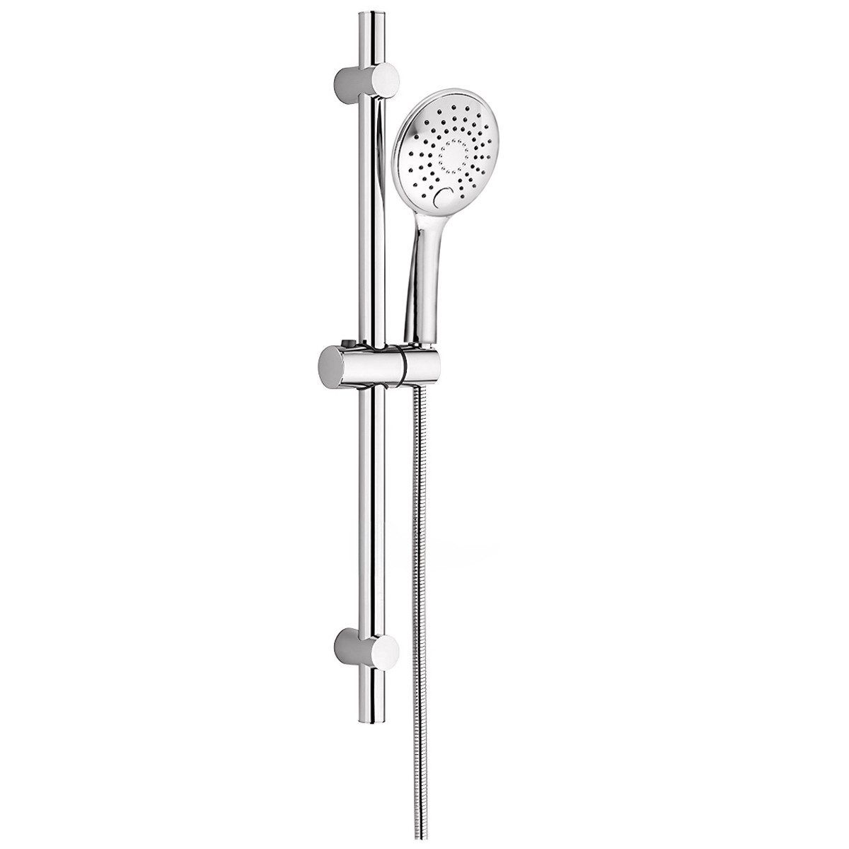 hansgrohe Wannenarmatur Vernis Blend Wannenmischer Set mit Aloni Handbrause und Regendusche (Spar-Set) Einhebel Badewannenarmatur, chrom oder schwarz matt