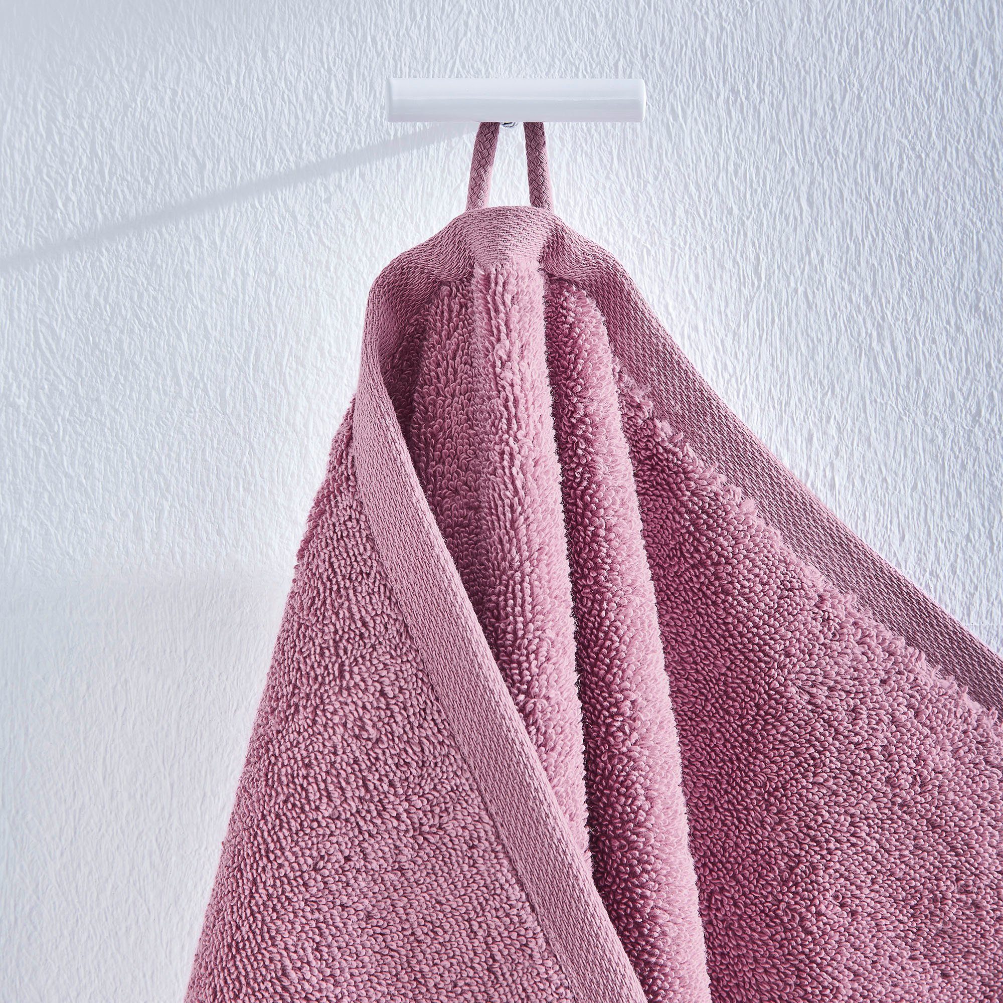 LOOKS by Wolfgang Joop Duschtuch LOOKS, Frottier (1-St), mit Logobestickung günstig online kaufen