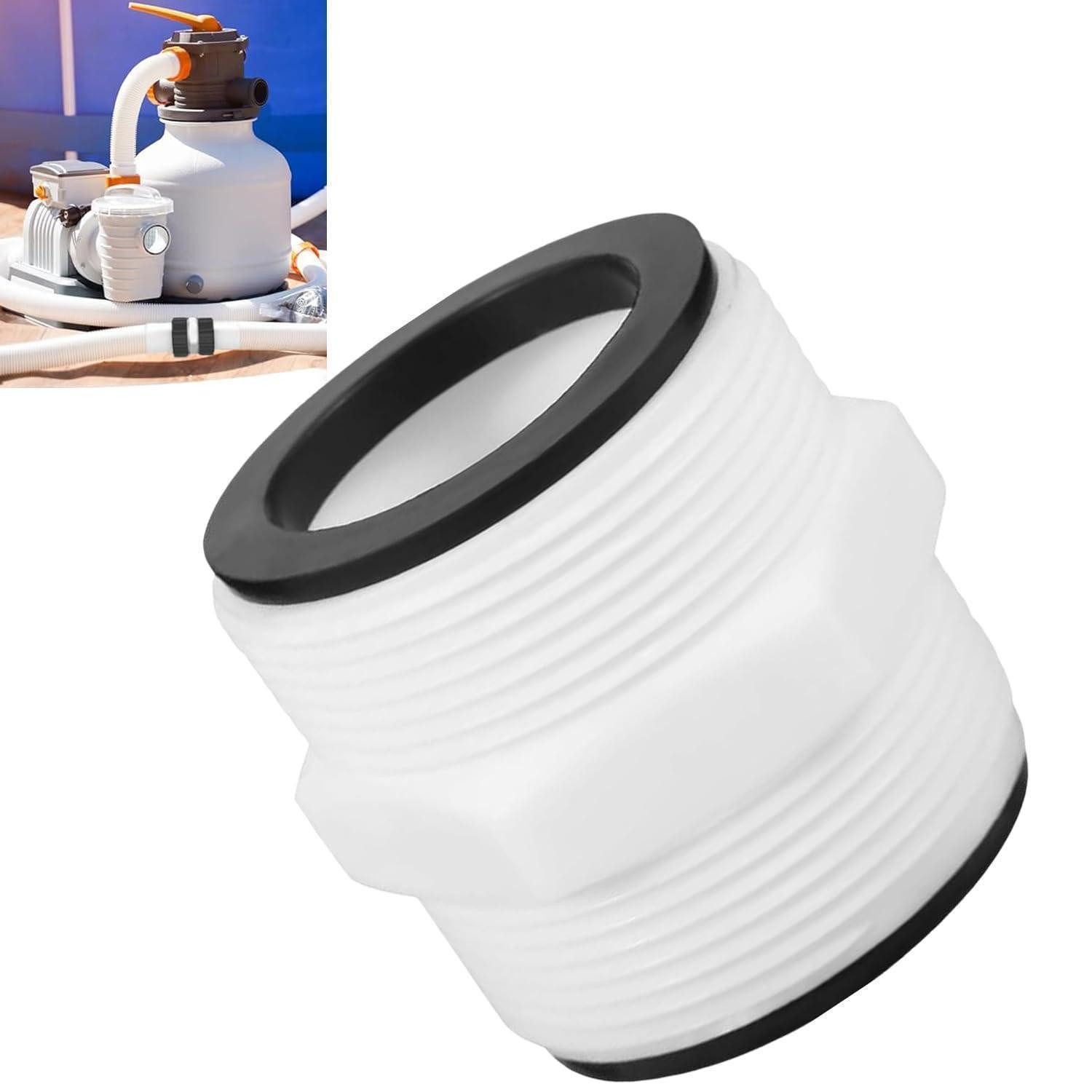 LuxusKollektion Rohrverbinder Poolanschlussset 38mm Schlauchverbinder