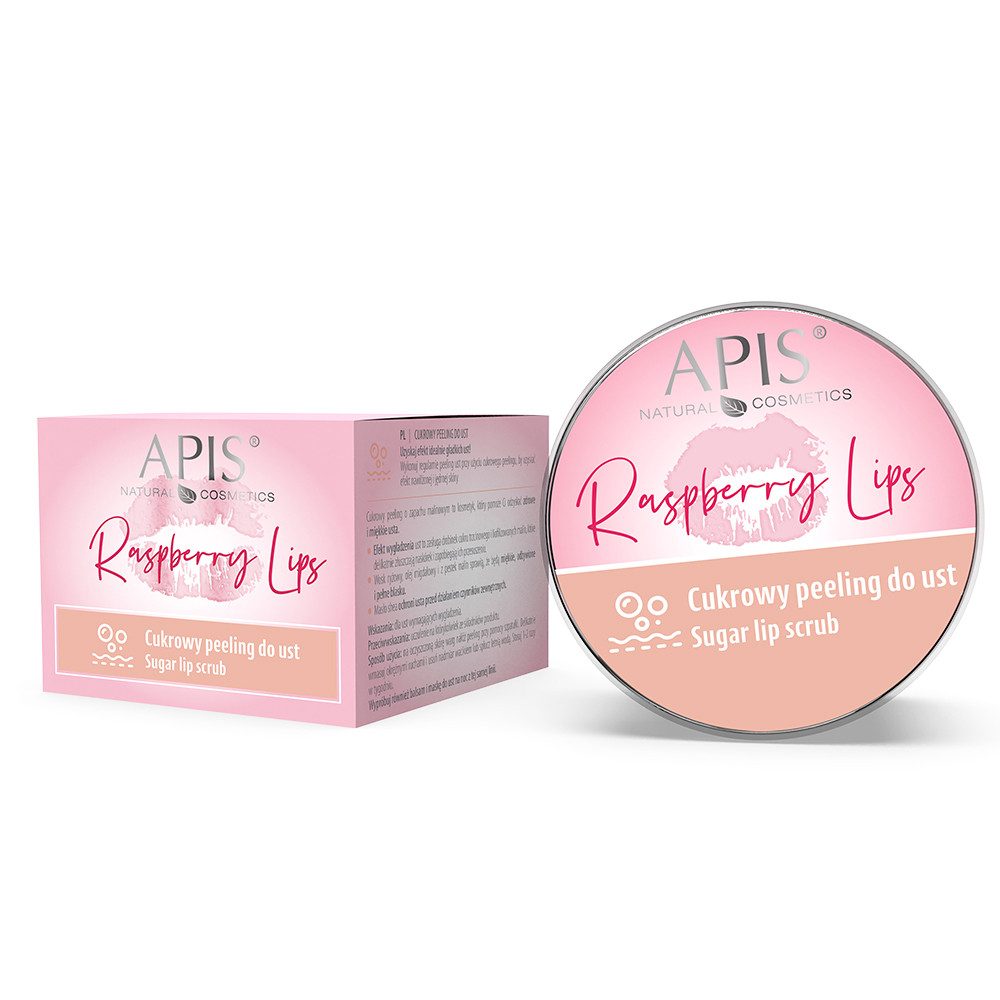 Apis Natural Cosmetics Lippenpeeling APIS RASPBERRY LIPS Zuckerlippenpeeling / 10 ml