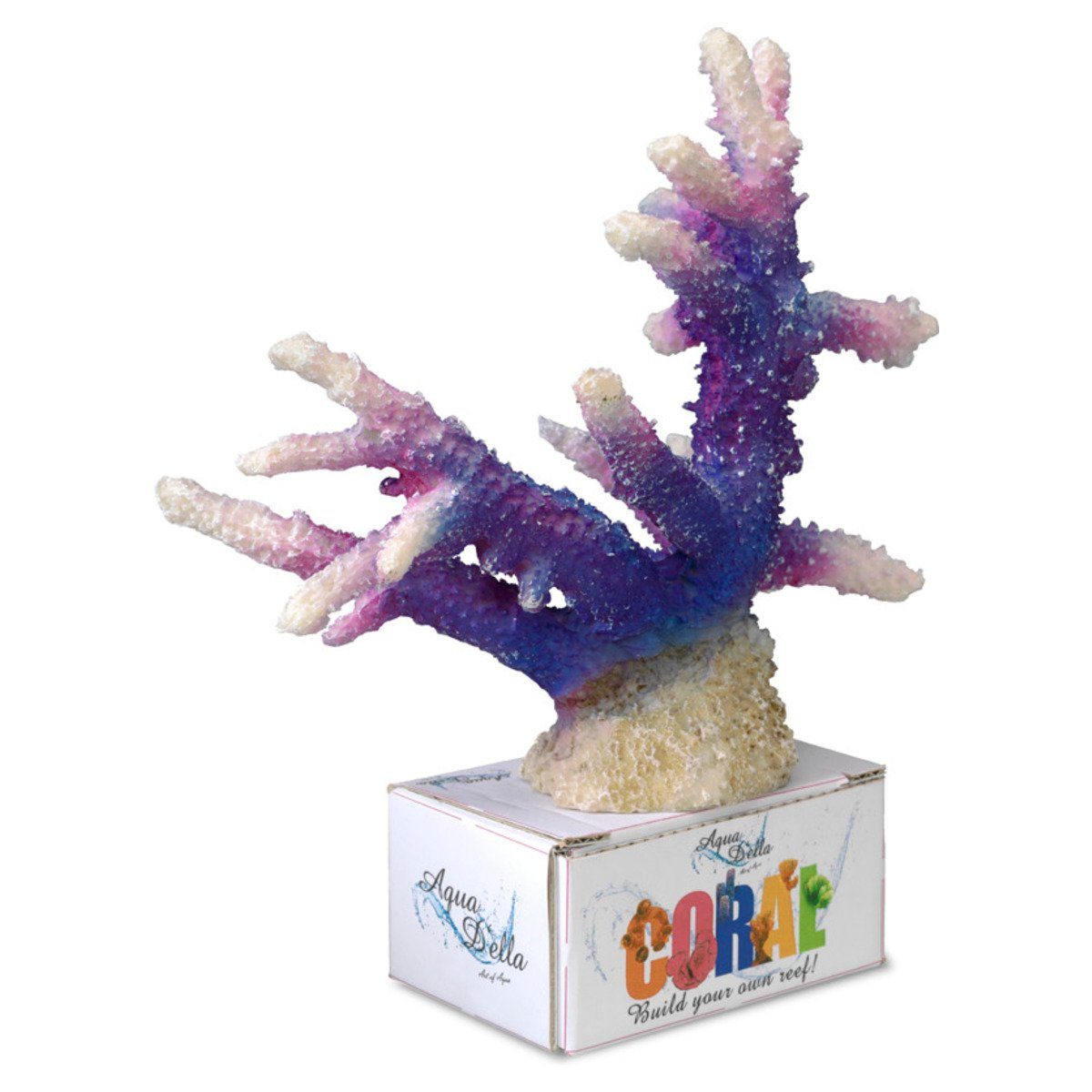 Europet-Bernina Aquariendeko Korallenmodul Staghorn Koralle violett