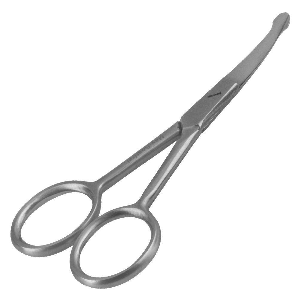 May Nasenhaarschere Nasenhaar Schere - Nasenhaarschneider mit gebogener Schneide