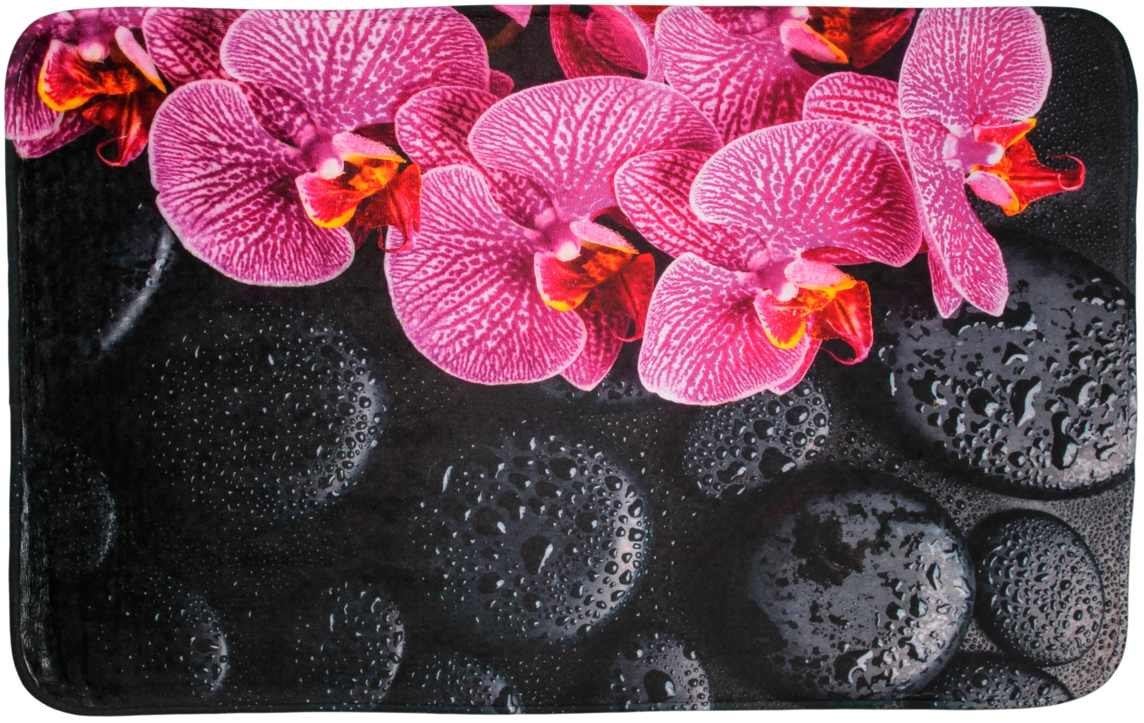 Sanilo Badematte Madeira, Höhe 15 mm, schnell trocknend, Polyester, rechteckig, Memory Schaum