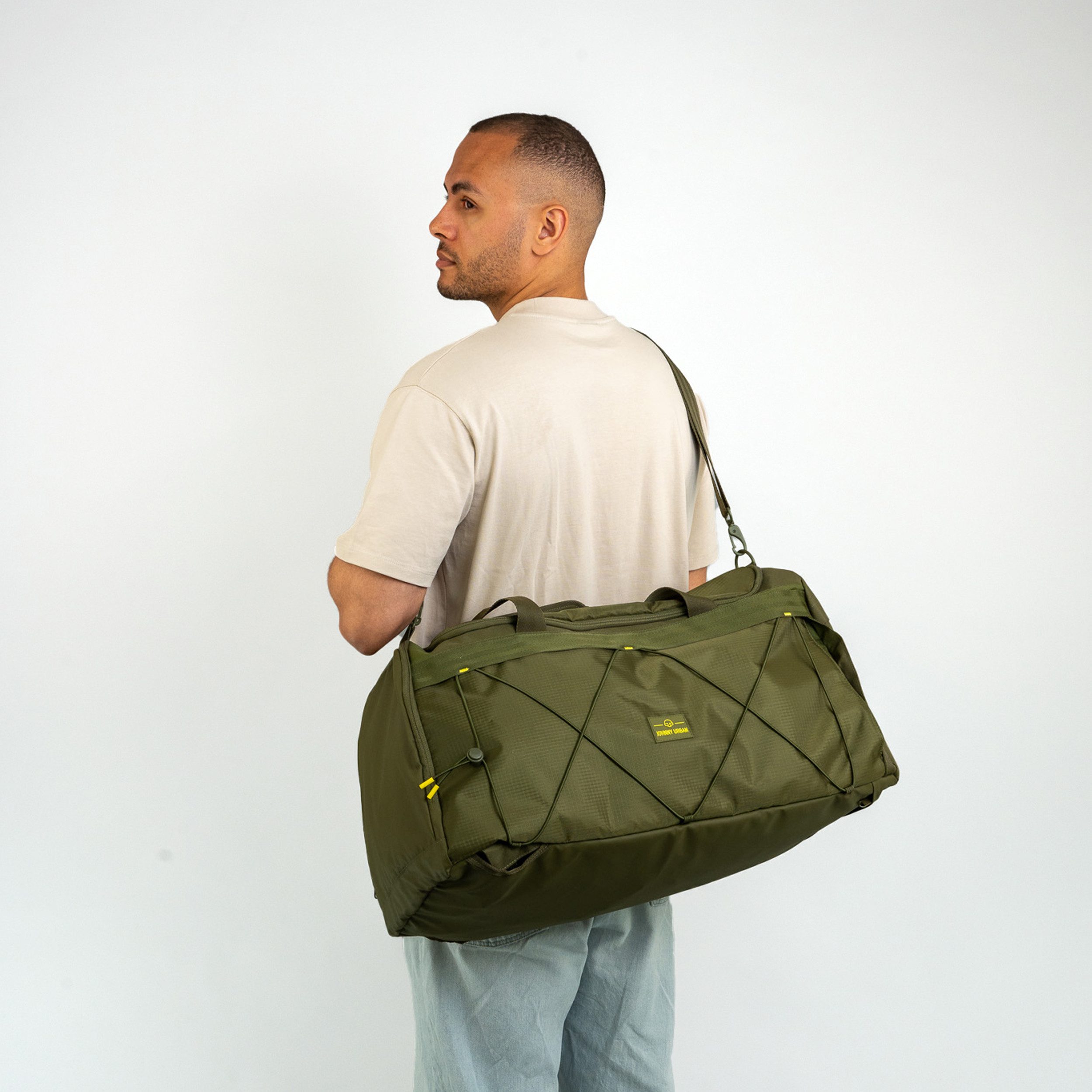 Johnny Urban Weekender Shawn Large 2-in-1 Sporttasche und Rucksack für (1-tlg), Reisetasche mit Rucksackfunktion, Separates Schuhfach, Wasserabweisend