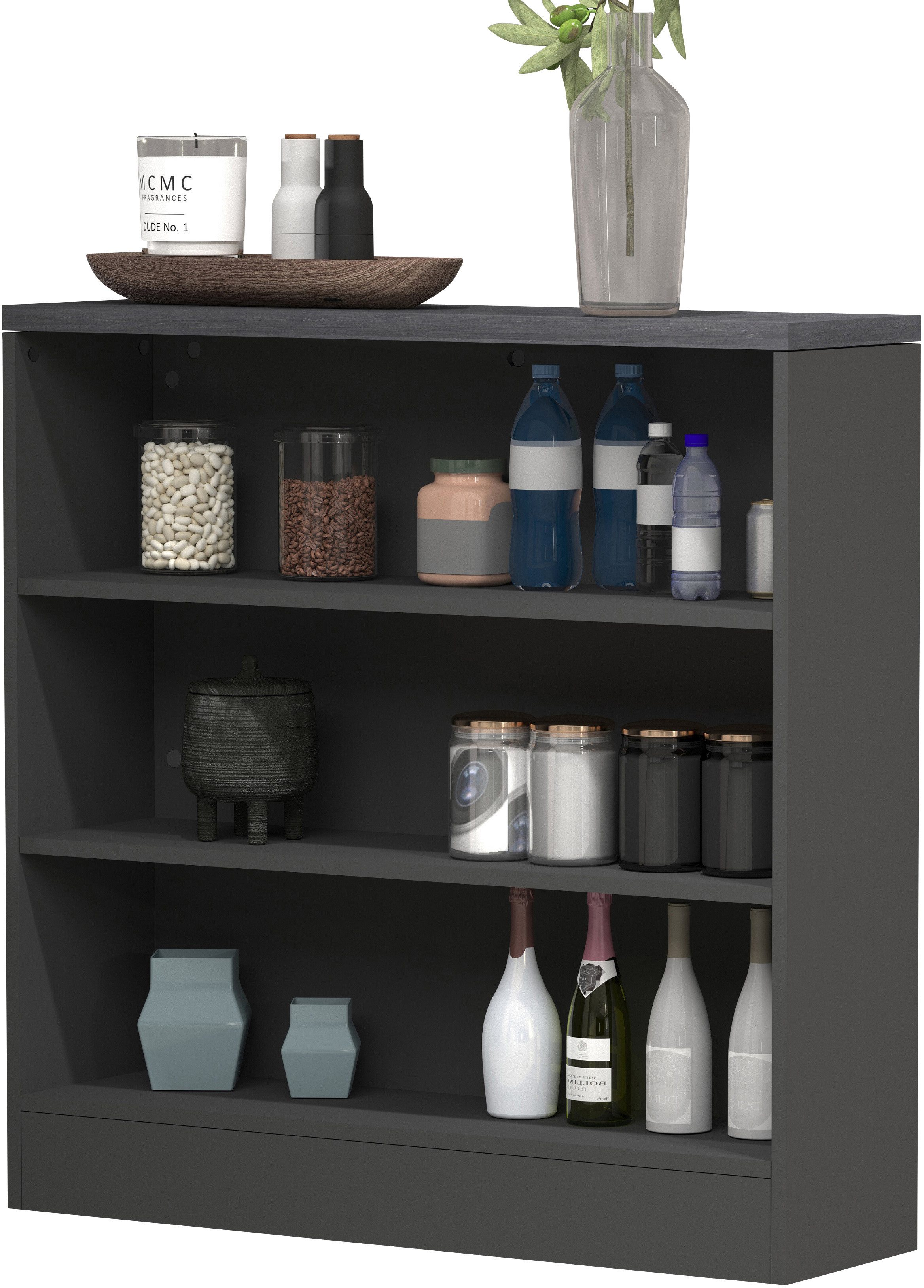 KOCHSTATION Küchenregal Sole,Regal,Standregal,Küchenregal,Ablageregal, Komb günstig online kaufen