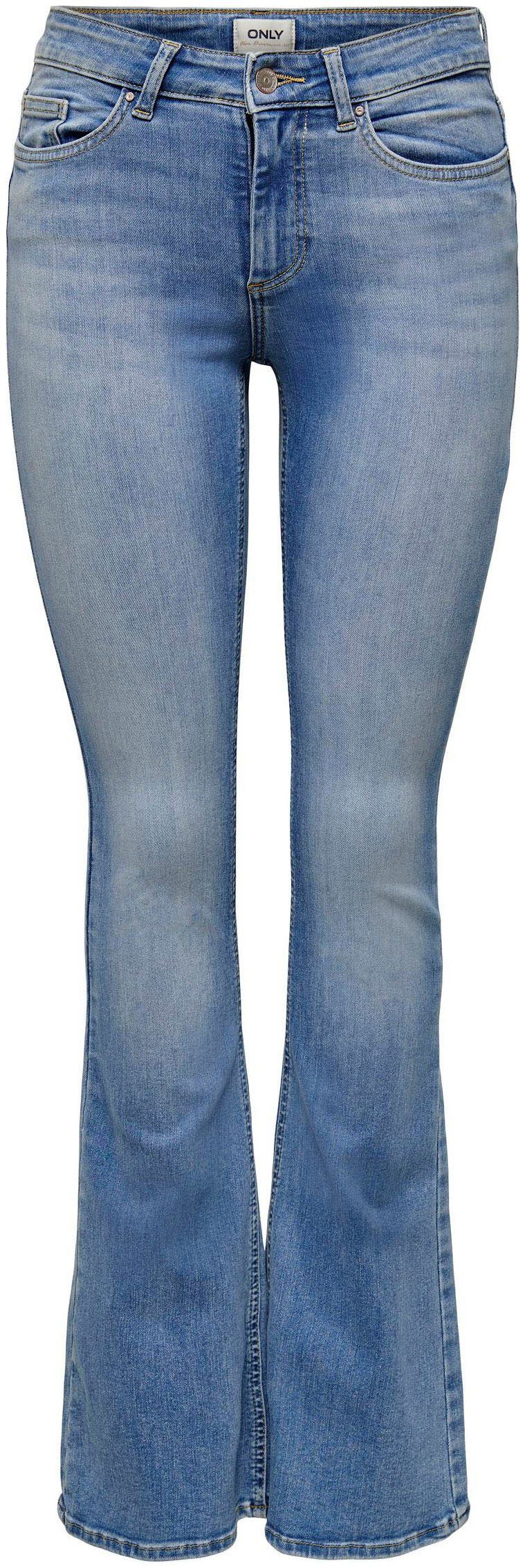 Bootcut-Jeans ONLBLUSH – Bootcut-Jeans mit ausgestelltem Bein