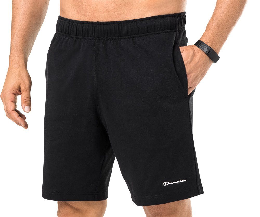Freizeit schwarz die Sport Shorts perfekten und für Champion Sweatshorts