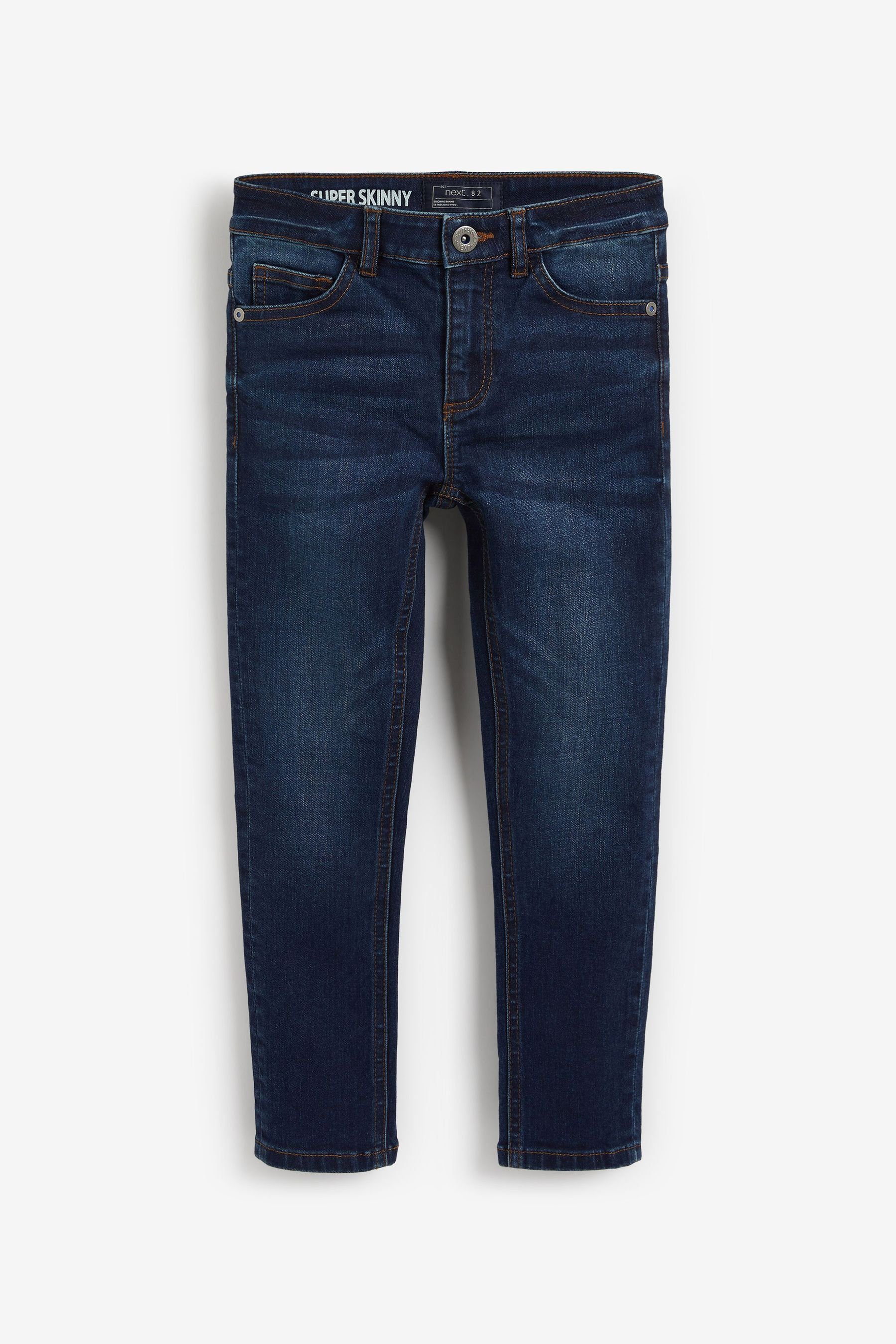 Next Skinny-fit-Jeans Five-Pocket-Jeans im Super-Skinny-Fit (1-tlg) Indigo