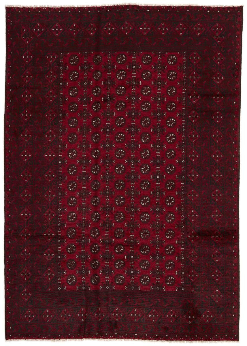 Orientteppich Afghan Akhche 200x289 Handgeknüpfter Orientteppich, Nain Trading, rechteckig, Höhe: 6 mm