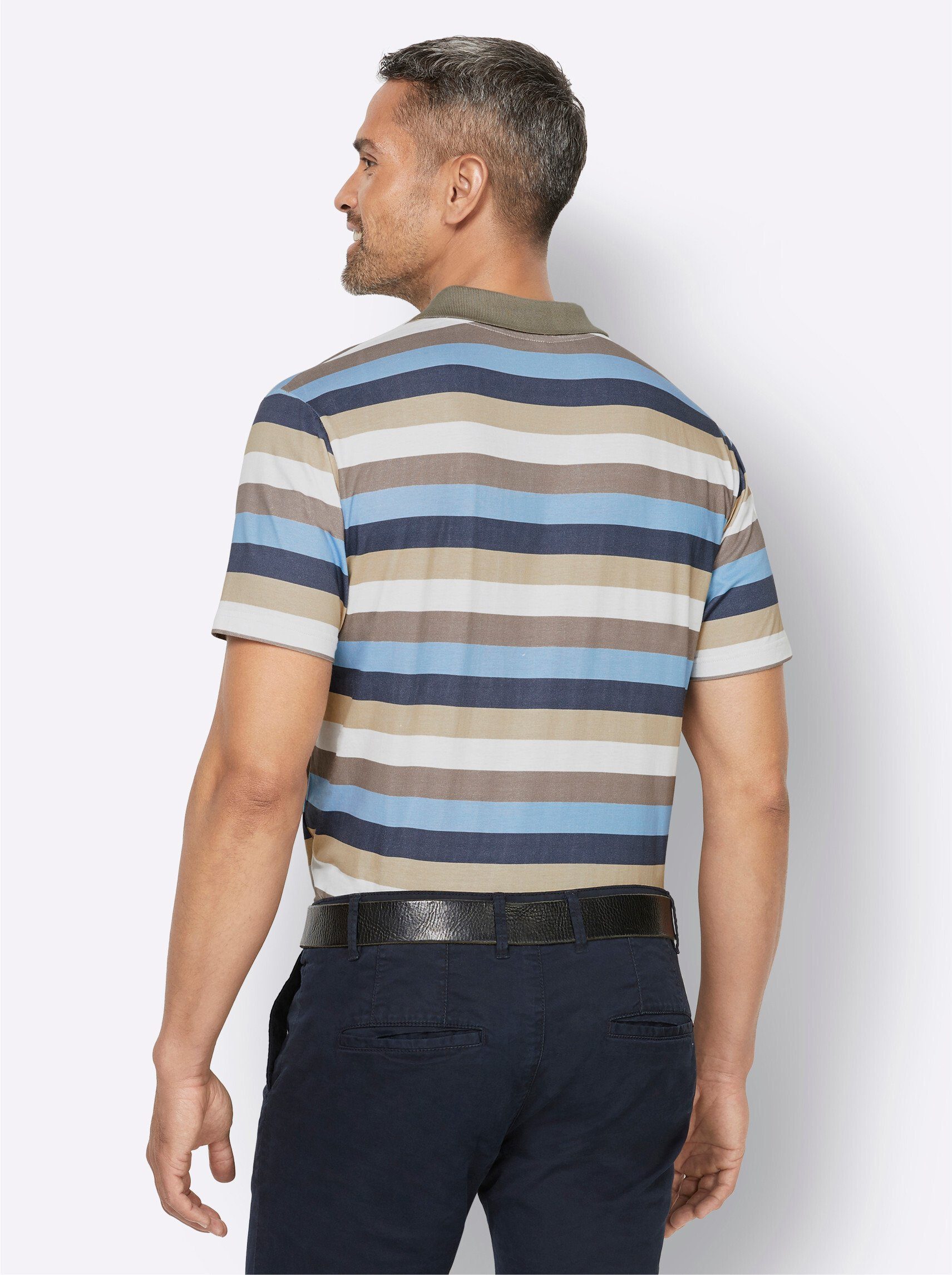 Sieh an! T-Shirt Poloshirt Kurzarm