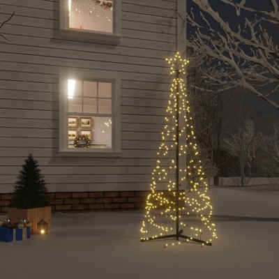 vidaXL LED Baum LED-Weihnachtsbaum Kegelform Warmweiß 200 LEDs 70x180 cm