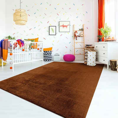 Kinderteppich Teppich Kinderzimmer Waschbarer Rutschfester Kinderteppich, TT Home, Läufer, Höhe: 14 mm